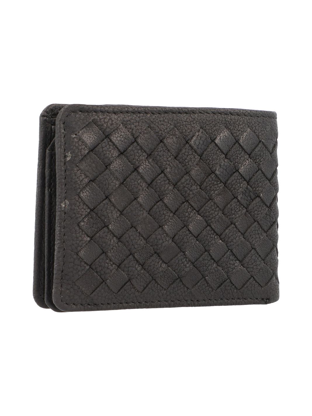 bugatti Woven Portafoglio Vera Pelle 11 cm Scatola regalo bugatti Woven Portafoglio Vera Pelle 11 cm Scatola regalo
