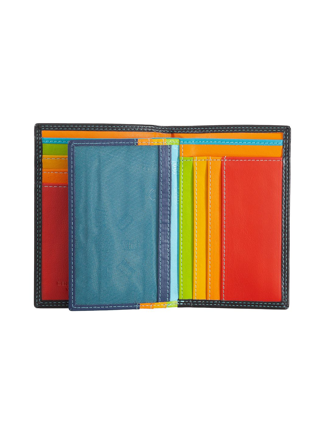 DuDu Tiberio Portafoglio Protezione RFID Vera Pelle 9.5 cm DuDu Tiberio Portafoglio Protezione RFID Vera Pelle 9.5 cm