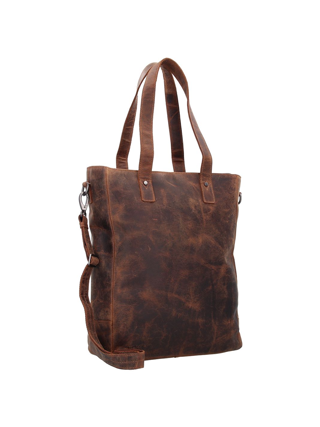 Plevier Retro Jackson Borsa shopper Vera Pelle 31 cm Vano porta PC