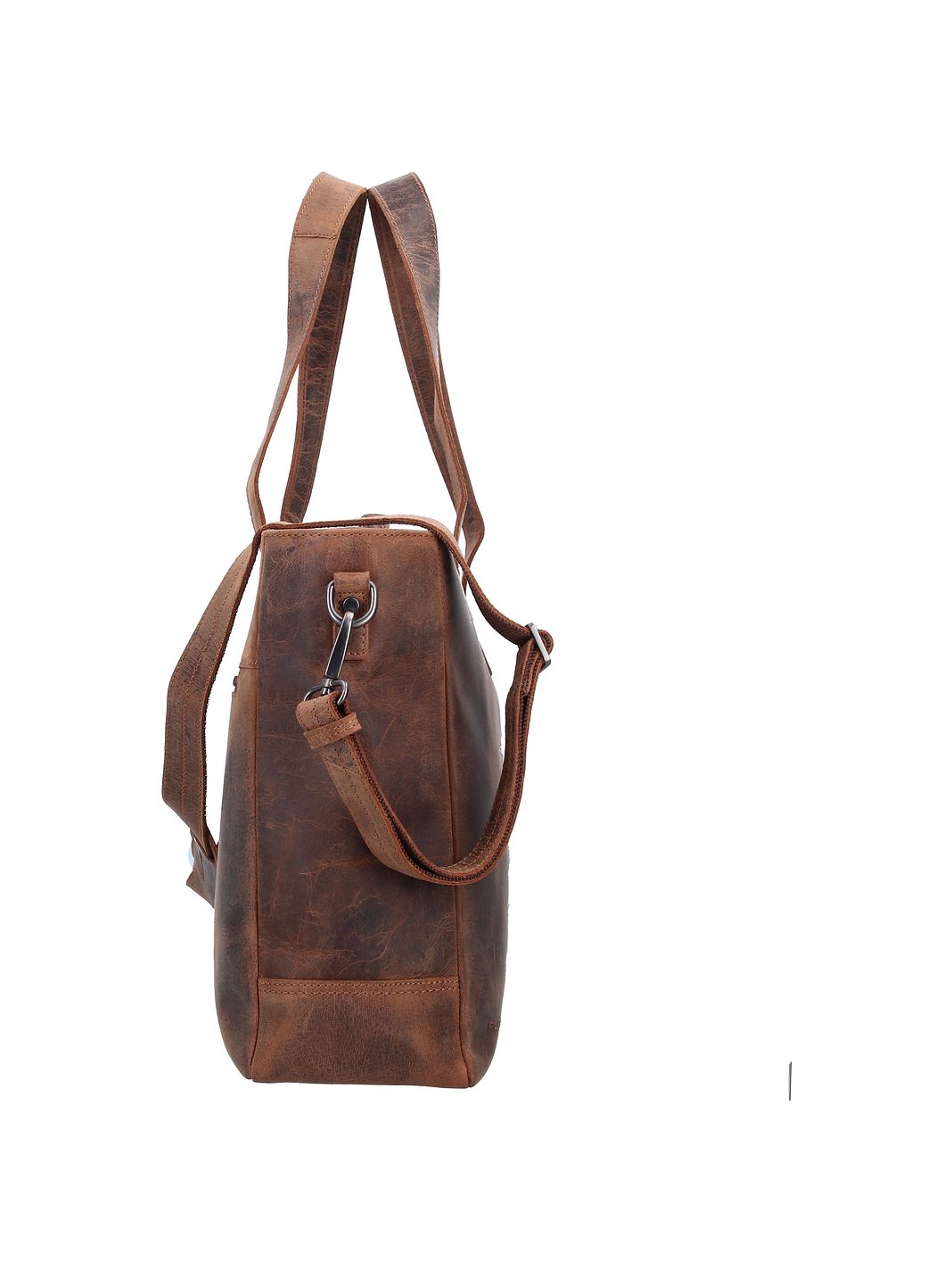 Plevier Retro Hopper Borsa shopper Vera Pelle 41 cm Vano porta PC Plevier Retro Hopper Borsa shopper Vera Pelle 41 cm Vano porta PC