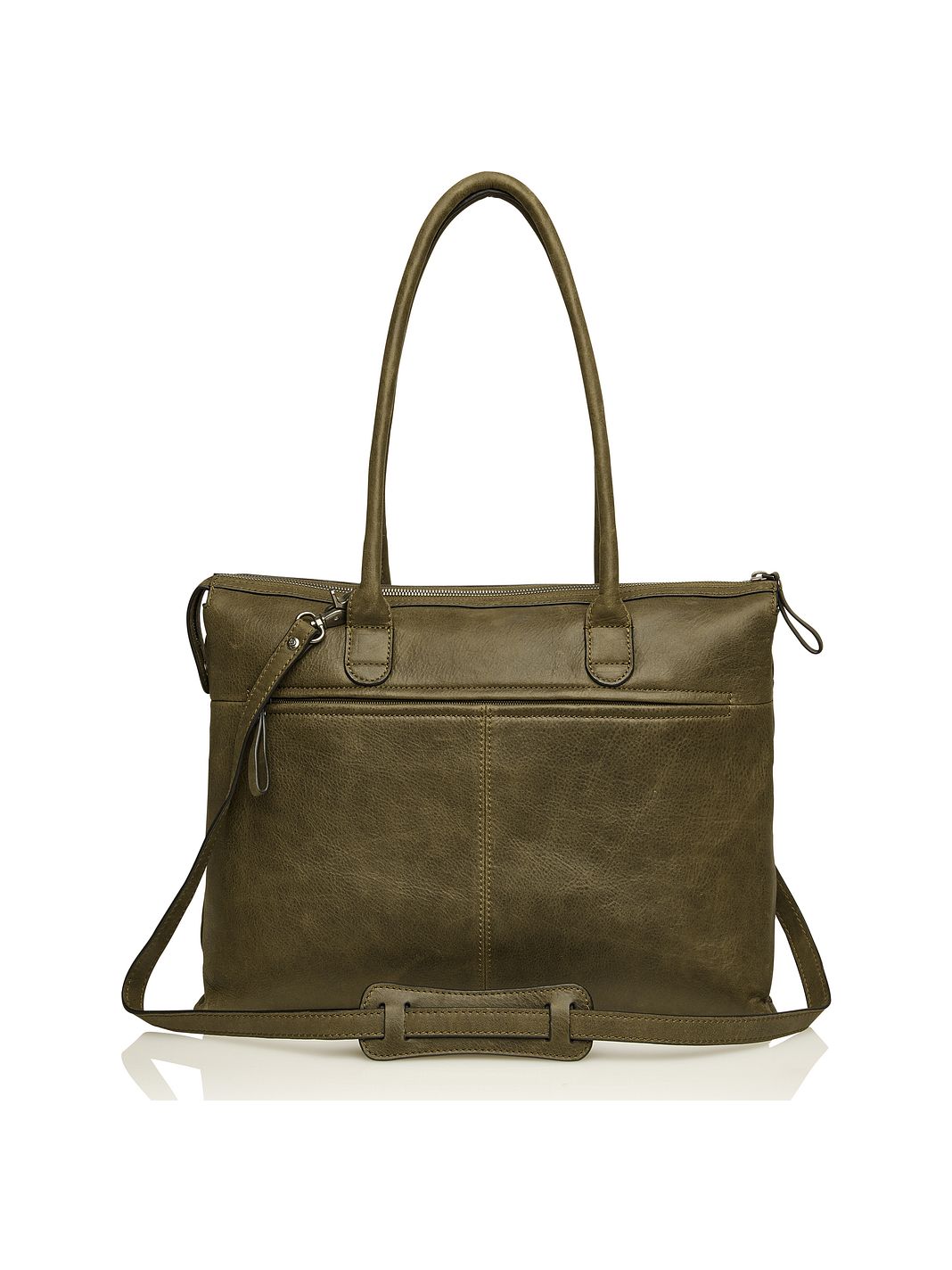 Castelijn & Beerens Carisma Borsa a spalla Protezione RFID Vera Pelle 40 cm Vano porta PC