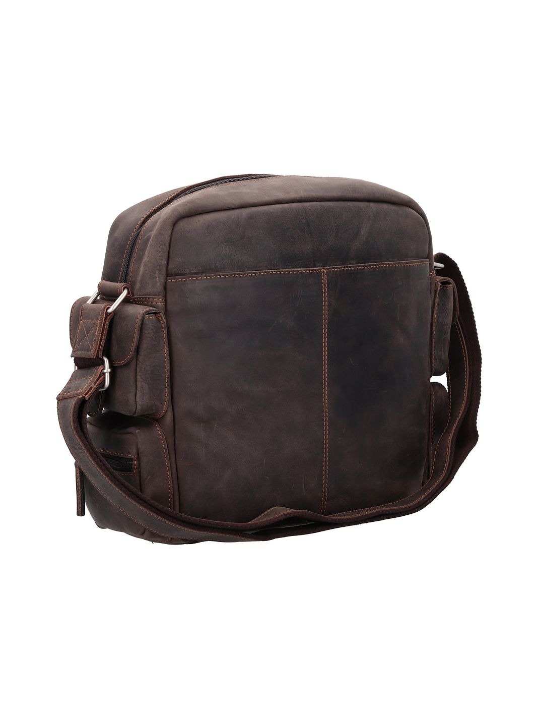 Greenland Nature Westcoast Borsa a tracolla Vera Pelle 33 cm Greenland Nature Westcoast Borsa a tracolla Vera Pelle 33 cm