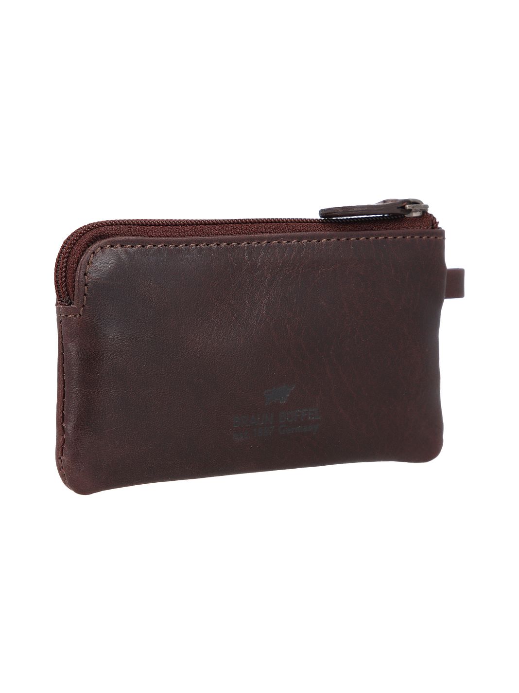 Braun Büffel Arezzo Portafoglio chiave Vera Pelle 11.5 cm Braun Büffel Arezzo Portafoglio chiave Vera Pelle 11.5 cm