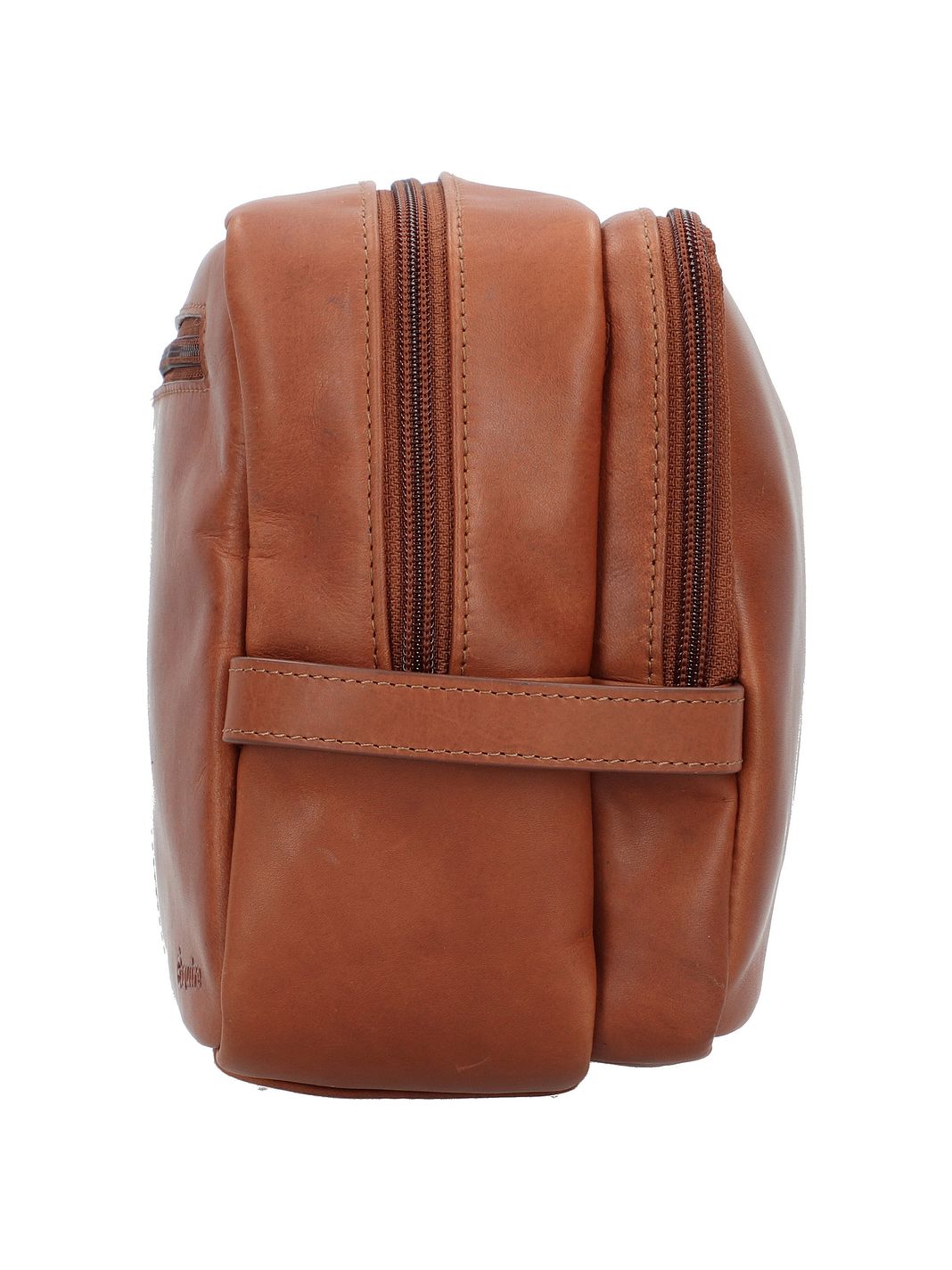 Esquire Dallas Borsa da toilette Vera Pelle 27 cm