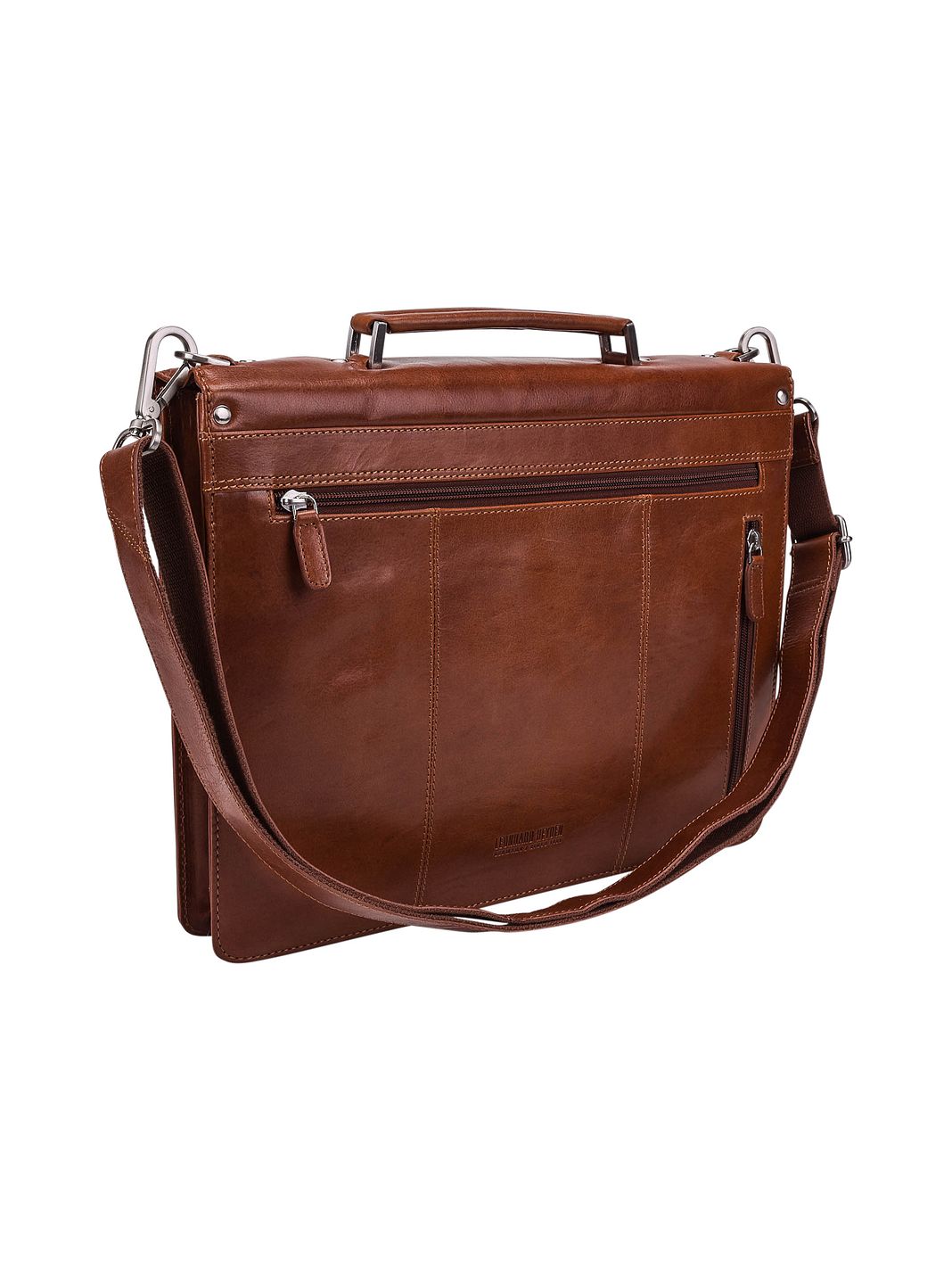 Leonhard Heyden Cambridge Valigetta Vera Pelle 38 cm Vano porta PC Leonhard Heyden Cambridge Valigetta Vera Pelle 38 cm Vano porta PC