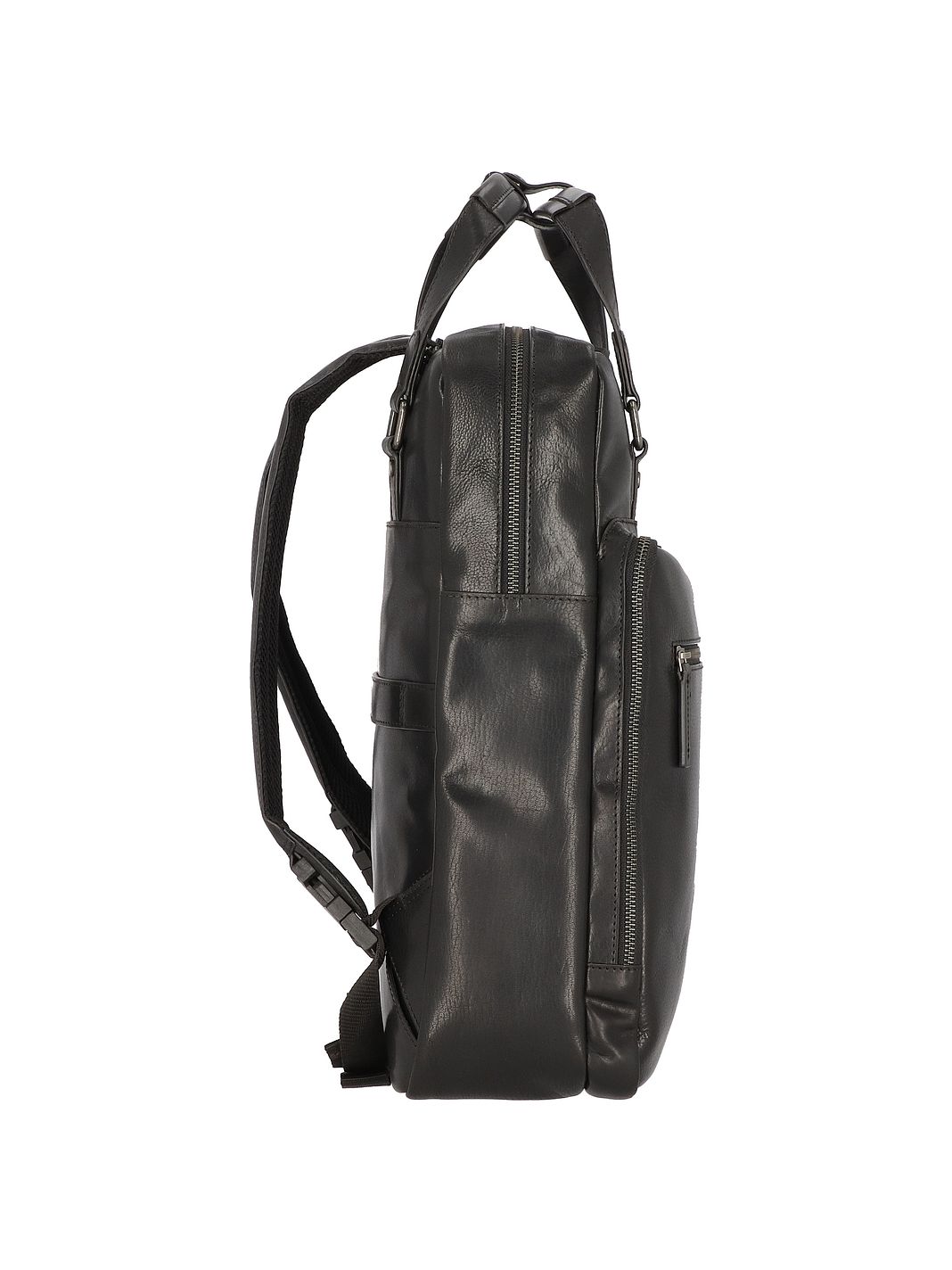 Leonhard Heyden Roma Zaino da lavoro Vera Pelle 42 cm Vano porta PC