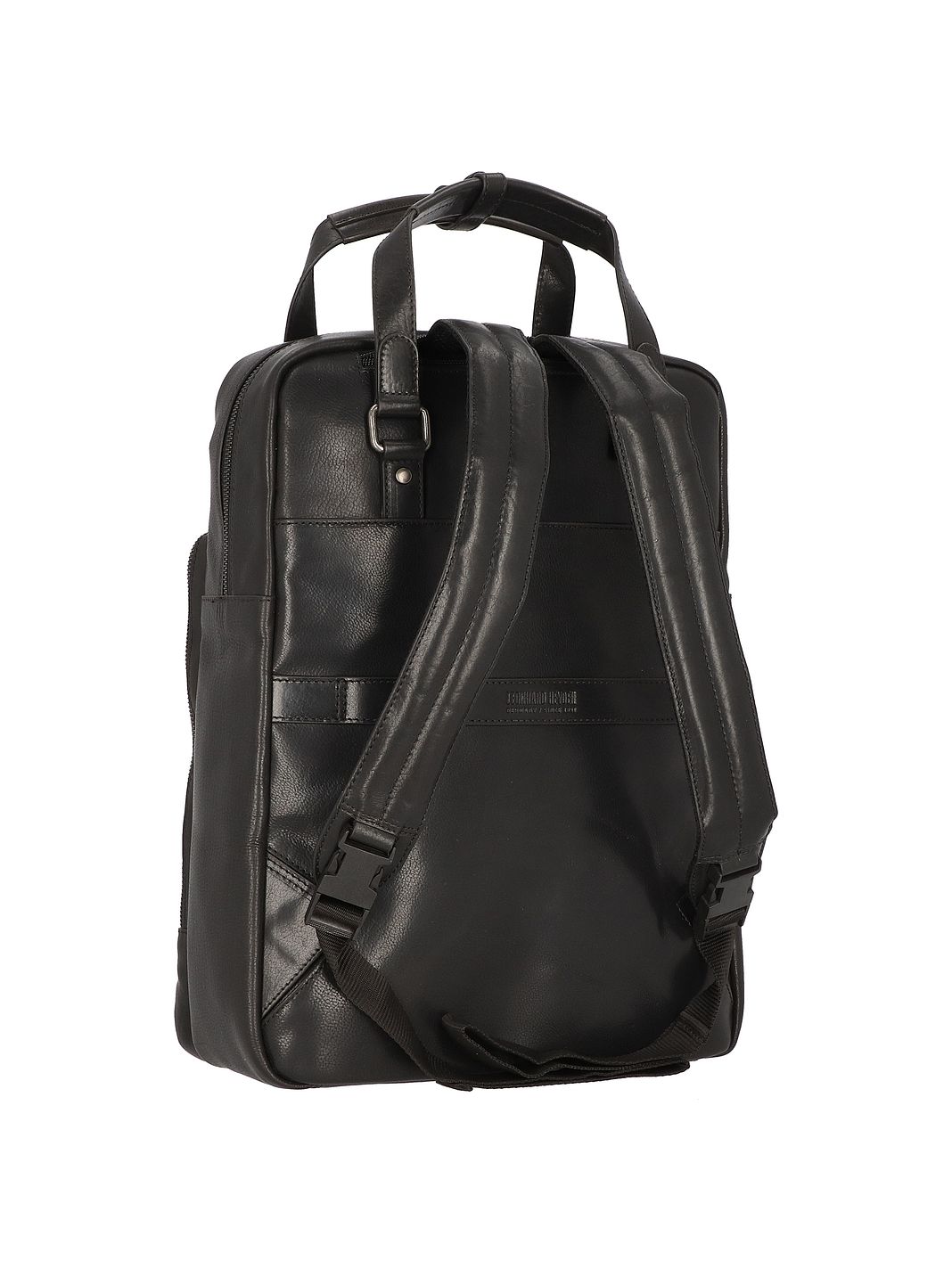 Leonhard Heyden Roma Zaino da lavoro Vera Pelle 42 cm Vano porta PC