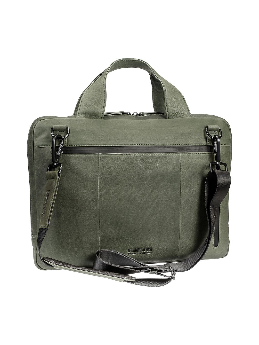 Leonhard Heyden Den Haag Valigetta Vera Pelle 38 cm Vano porta PC