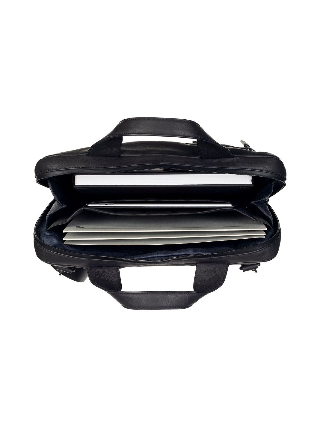 Leonhard Heyden Den Haag Valigetta Vera Pelle 38 cm Vano porta PC Leonhard Heyden Den Haag Valigetta Vera Pelle 38 cm Vano porta PC
