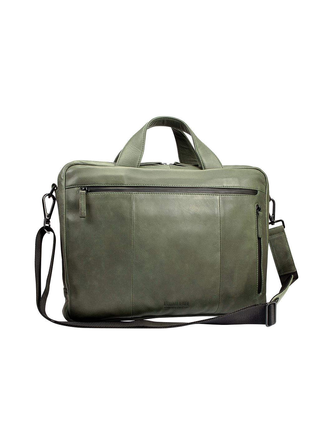 Leonhard Heyden Den Haag Valigetta Vera Pelle 40 cm Vano porta PC Leonhard Heyden Den Haag Valigetta Vera Pelle 40 cm Vano porta PC