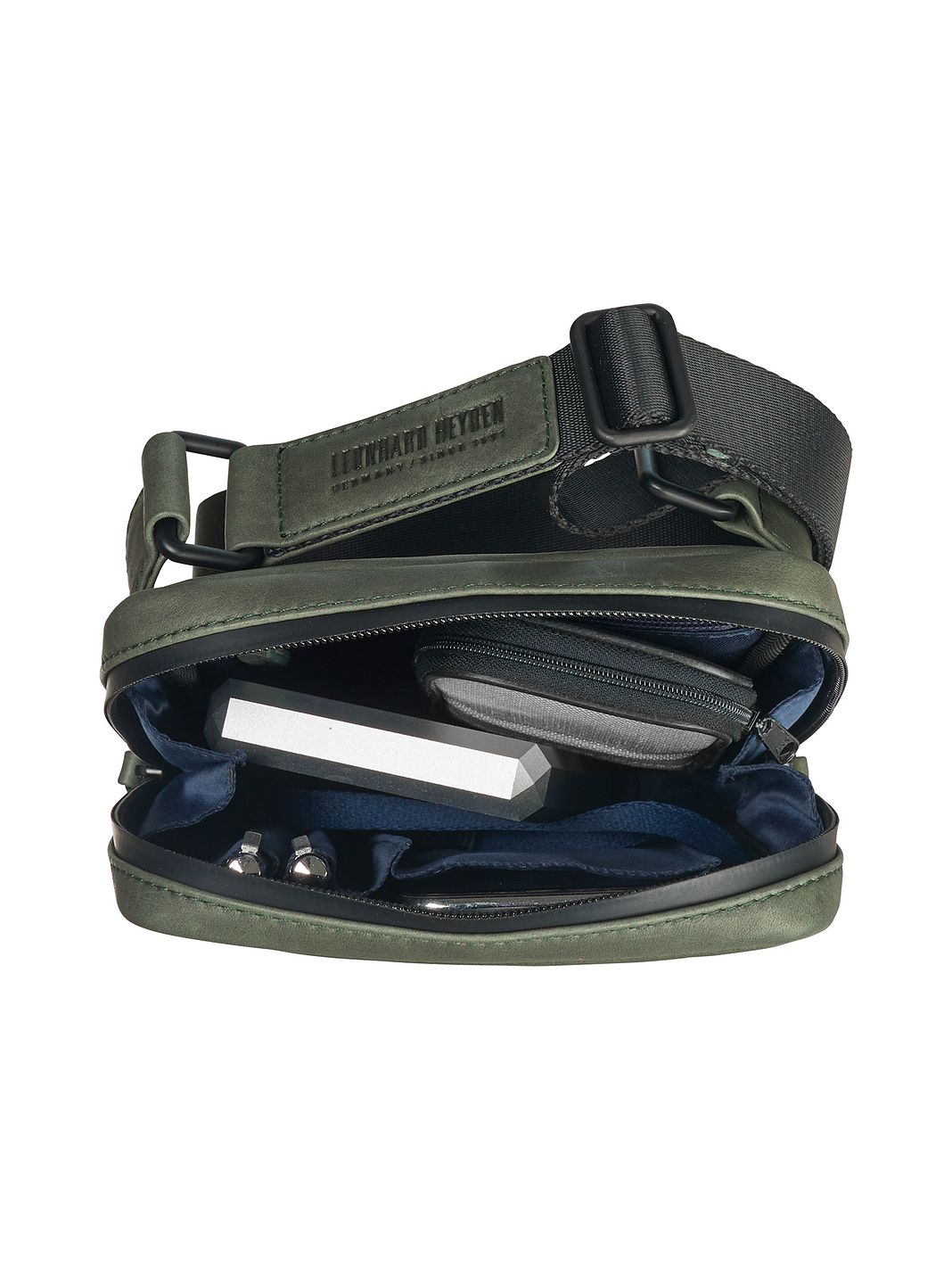 Leonhard Heyden Den Haag Borsa a tracolla Vera Pelle 16 cm Leonhard Heyden Den Haag Borsa a tracolla Vera Pelle 16 cm
