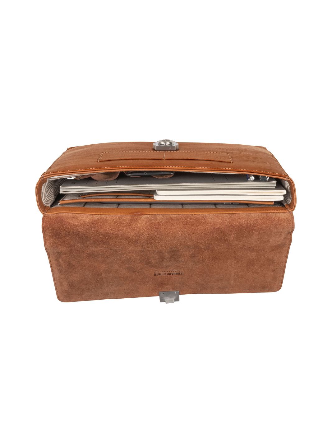Leonhard Heyden Bergamo Valigetta Vera Pelle 37 cm Leonhard Heyden Bergamo Valigetta Vera Pelle 37 cm