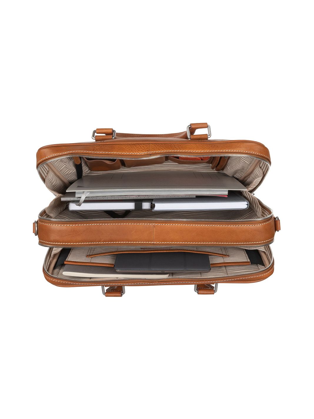 Leonhard Heyden Bergamo Valigetta Vera Pelle 41 cm Vano porta PC Leonhard Heyden Bergamo Valigetta Vera Pelle 41 cm Vano porta PC