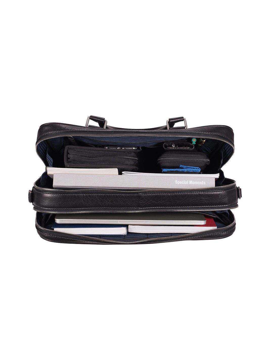 Leonhard Heyden Bergamo Valigetta Vera Pelle 41 cm Vano porta PC Leonhard Heyden Bergamo Valigetta Vera Pelle 41 cm Vano porta PC