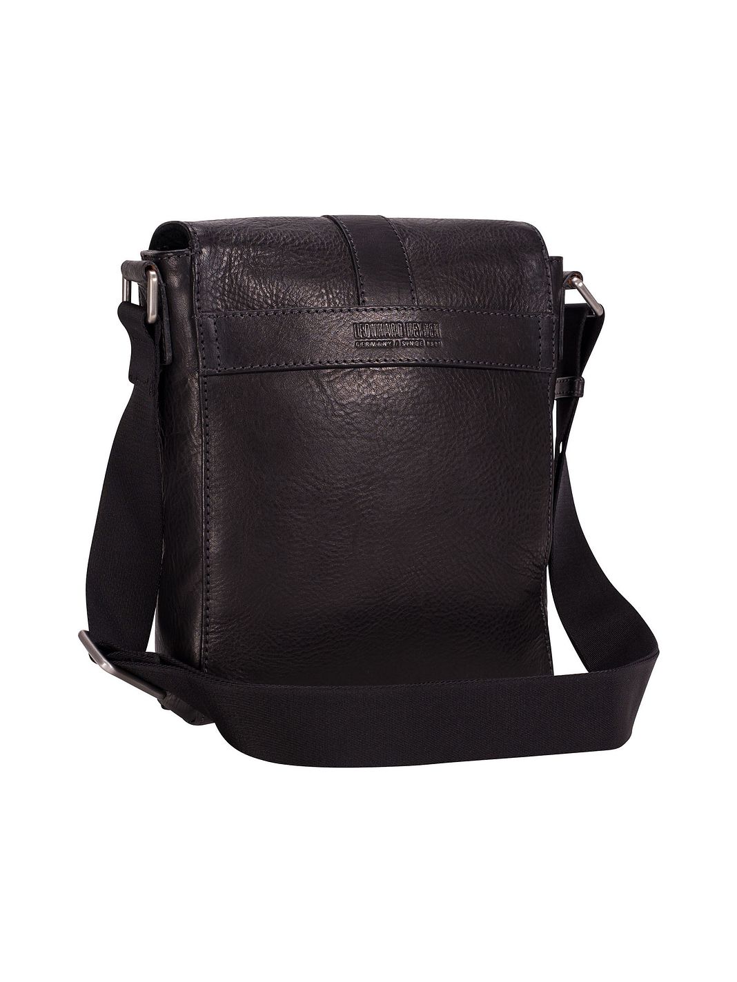 Leonhard Heyden Bergamo Borsa a tracolla Vera Pelle 20 cm