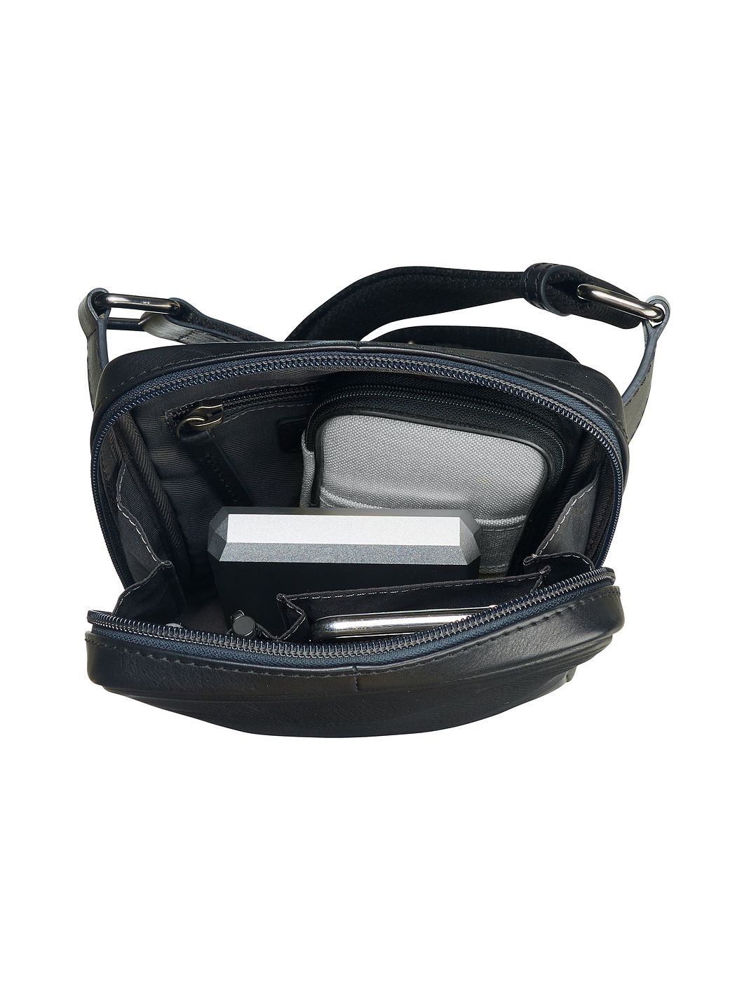 Leonhard Heyden Hamburg Crossbody taška Kůže 16 cm Leonhard Heyden Hamburg Crossbody taška Kůže 16 cm