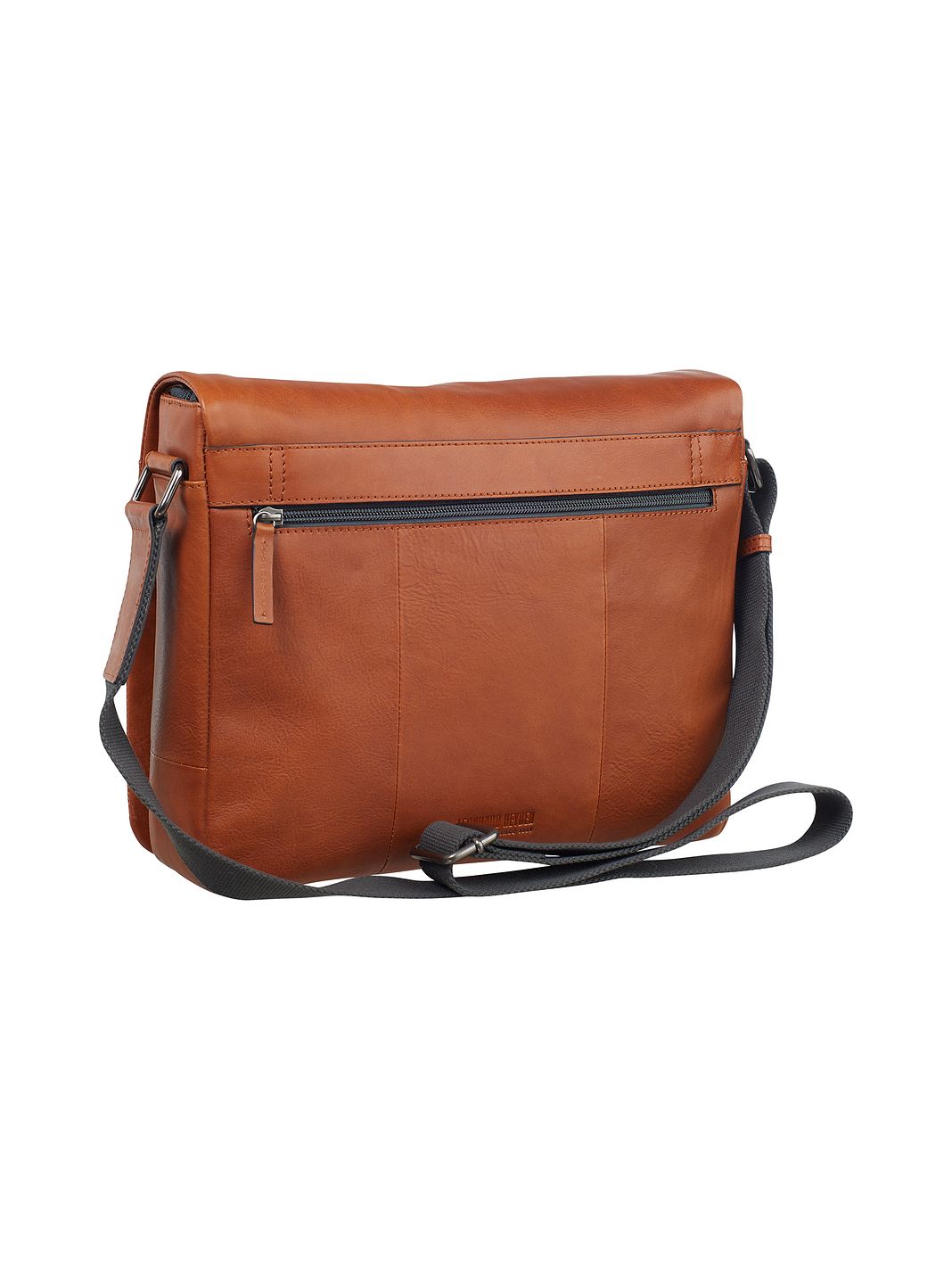 Leonhard Heyden Hamburg Cartella Messenger Vera Pelle 32 cm Vano porta PC Leonhard Heyden Hamburg Cartella Messenger Vera Pelle 32 cm Vano porta PC