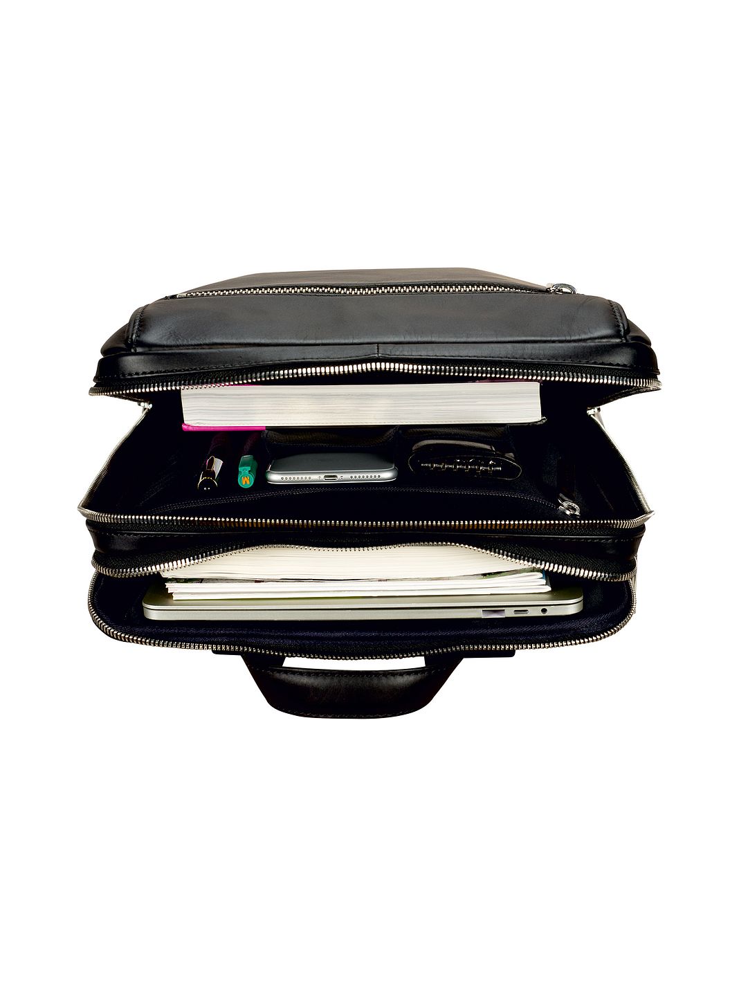 Leonhard Heyden Montreal Business-ryggsäck Läder 44 cm Laptopfack Leonhard Heyden Montreal Business-ryggsäck Läder 44 cm Laptopfack