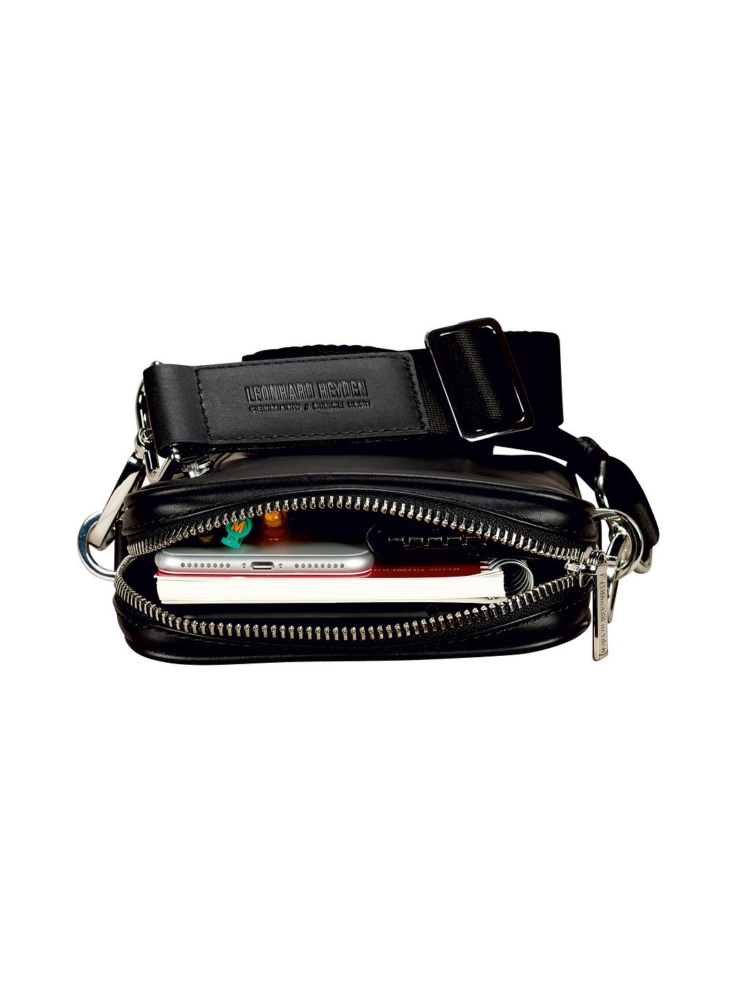 Leonhard Heyden Montreal Borsa a tracolla Vera Pelle 21 cm Leonhard Heyden Montreal Borsa a tracolla Vera Pelle 21 cm
