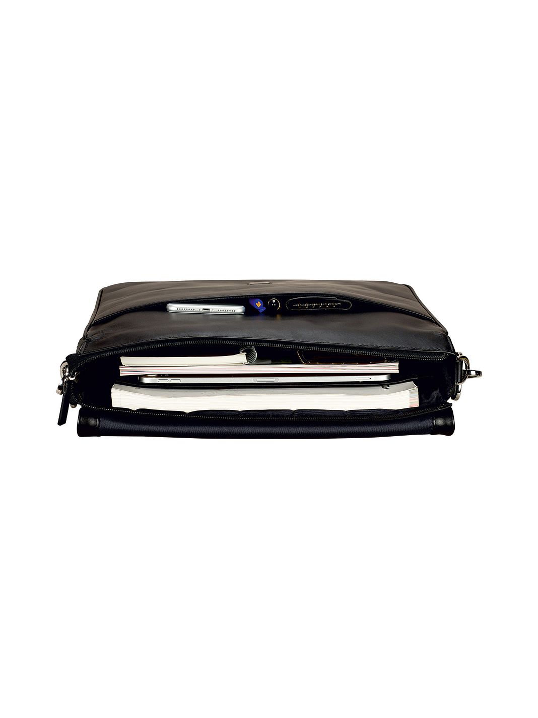 Leonhard Heyden Montreal Messaggero Vera Pelle 36 cm Leonhard Heyden Montreal Messaggero Vera Pelle 36 cm