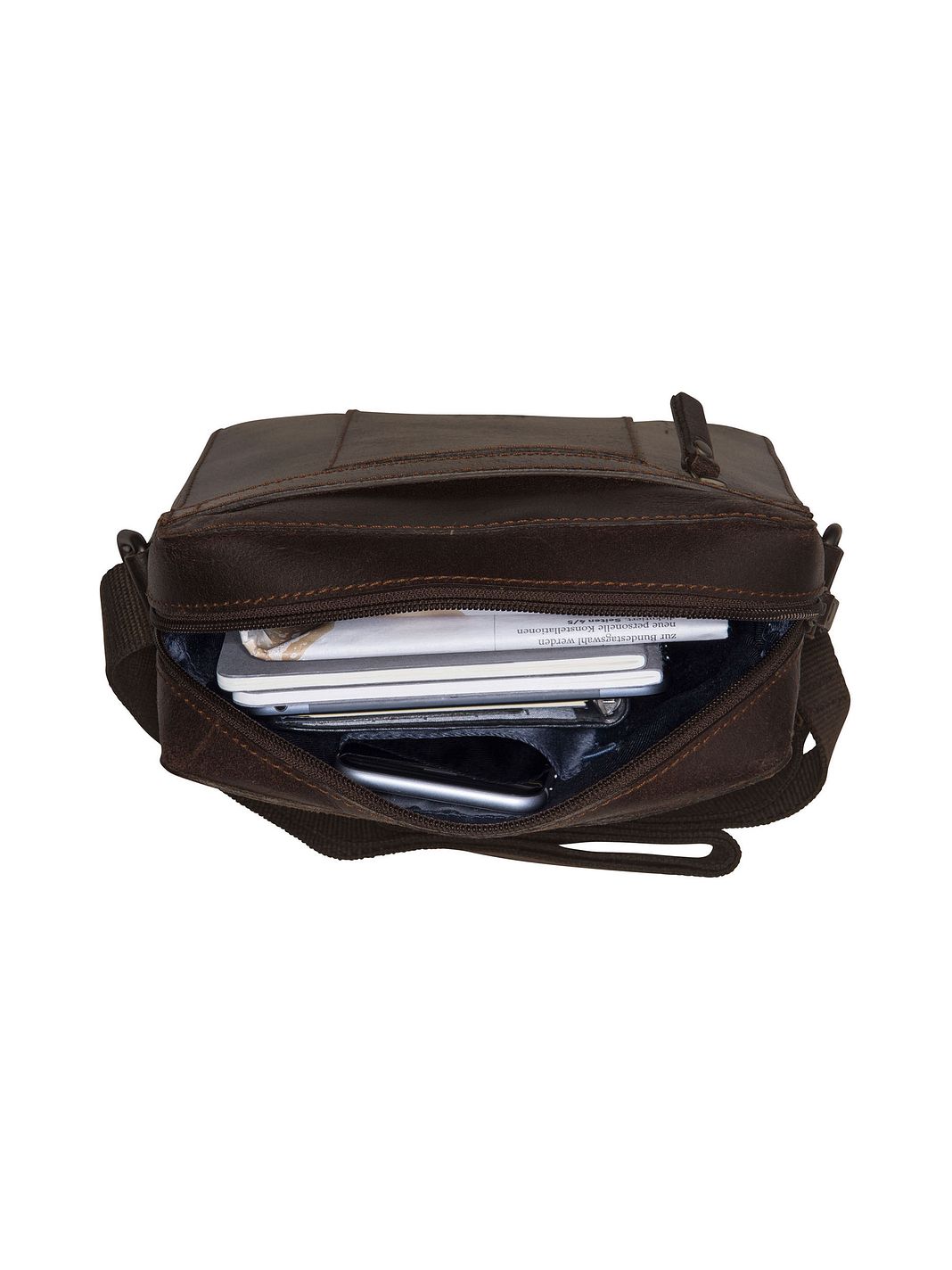 Leonhard Heyden Dakota Borsa a tracolla Vera Pelle 23 cm Leonhard Heyden Dakota Borsa a tracolla Vera Pelle 23 cm
