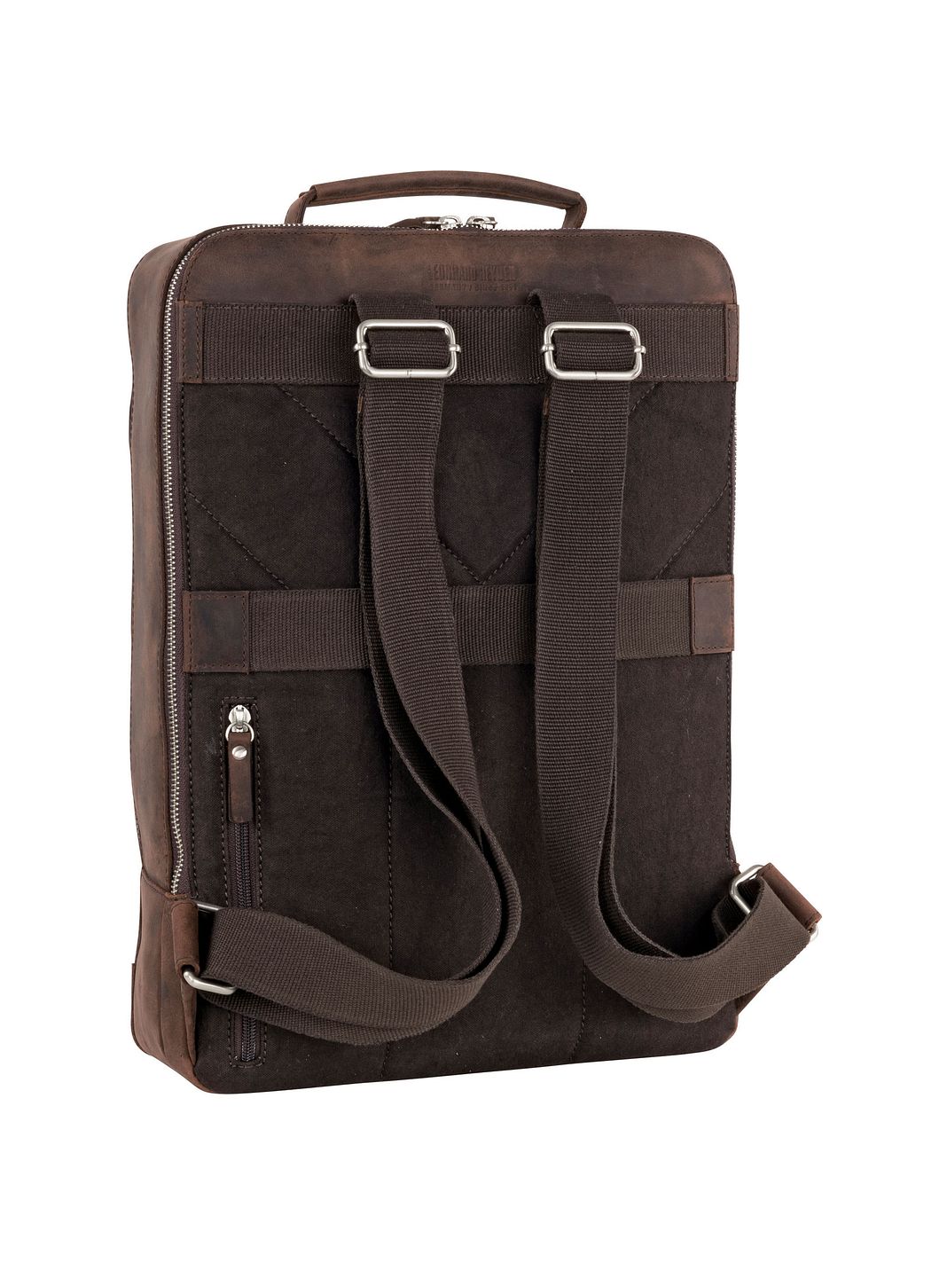 Leonhard Heyden Salisbury Zaino da lavoro Vera Pelle 42 cm Vano porta PC Leonhard Heyden Salisbury Zaino da lavoro Vera Pelle 42 cm Vano porta PC