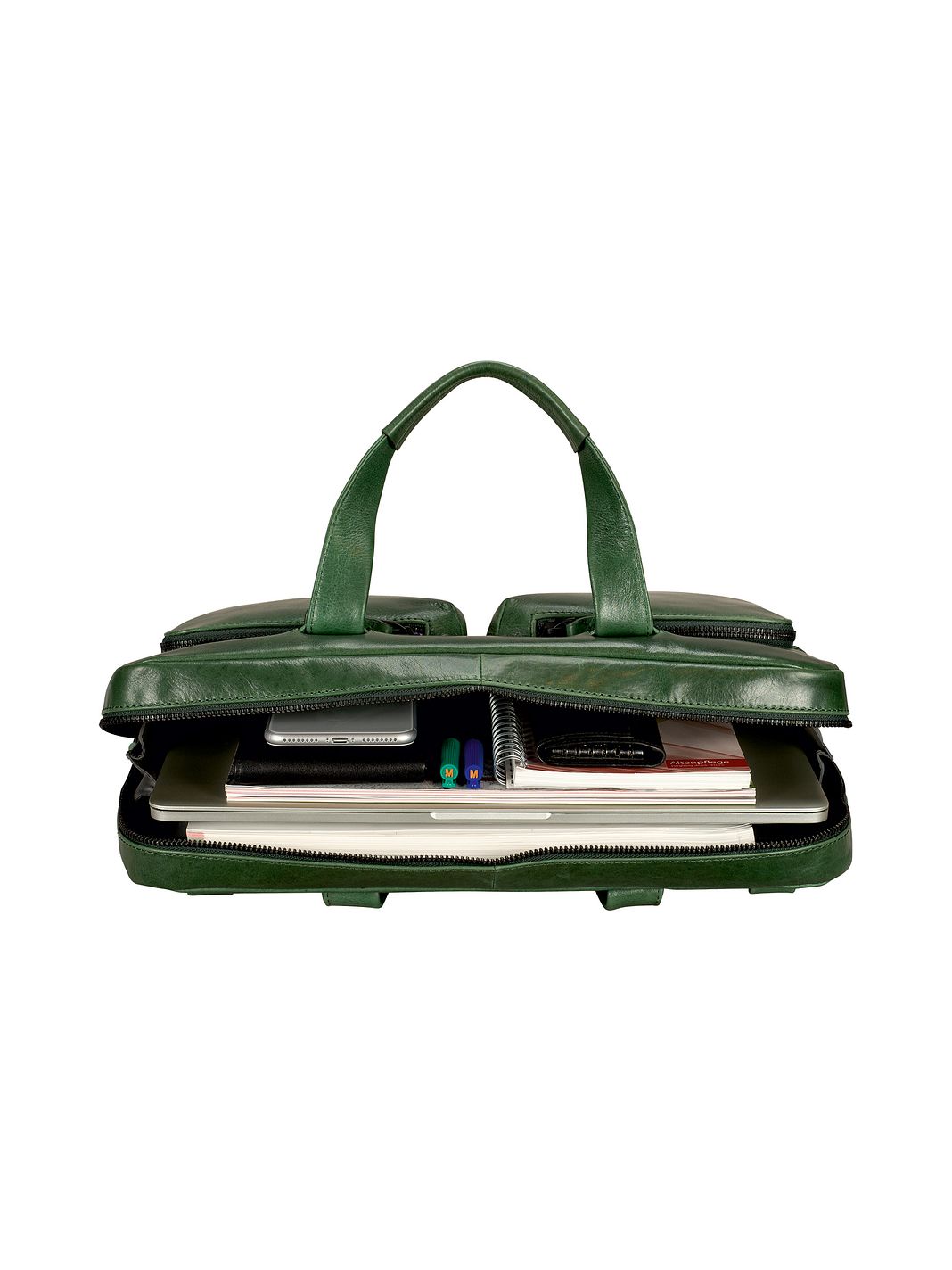 Leonhard Heyden Porto Portfölj Läder 38 cm Leonhard Heyden Porto Portfölj Läder 38 cm