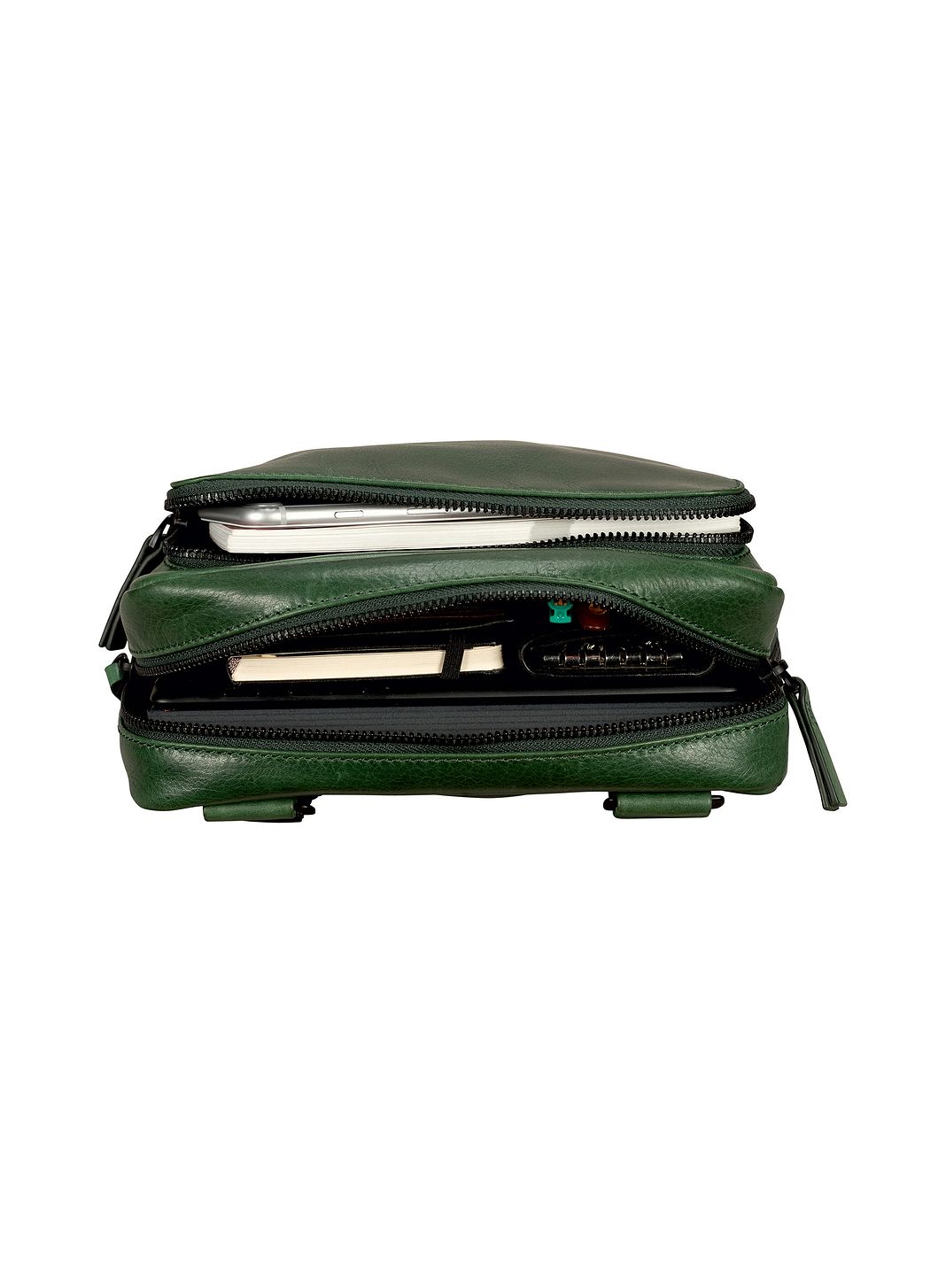 Leonhard Heyden Porto Borsa a tracolla Vera Pelle 22 cm Leonhard Heyden Porto Borsa a tracolla Vera Pelle 22 cm