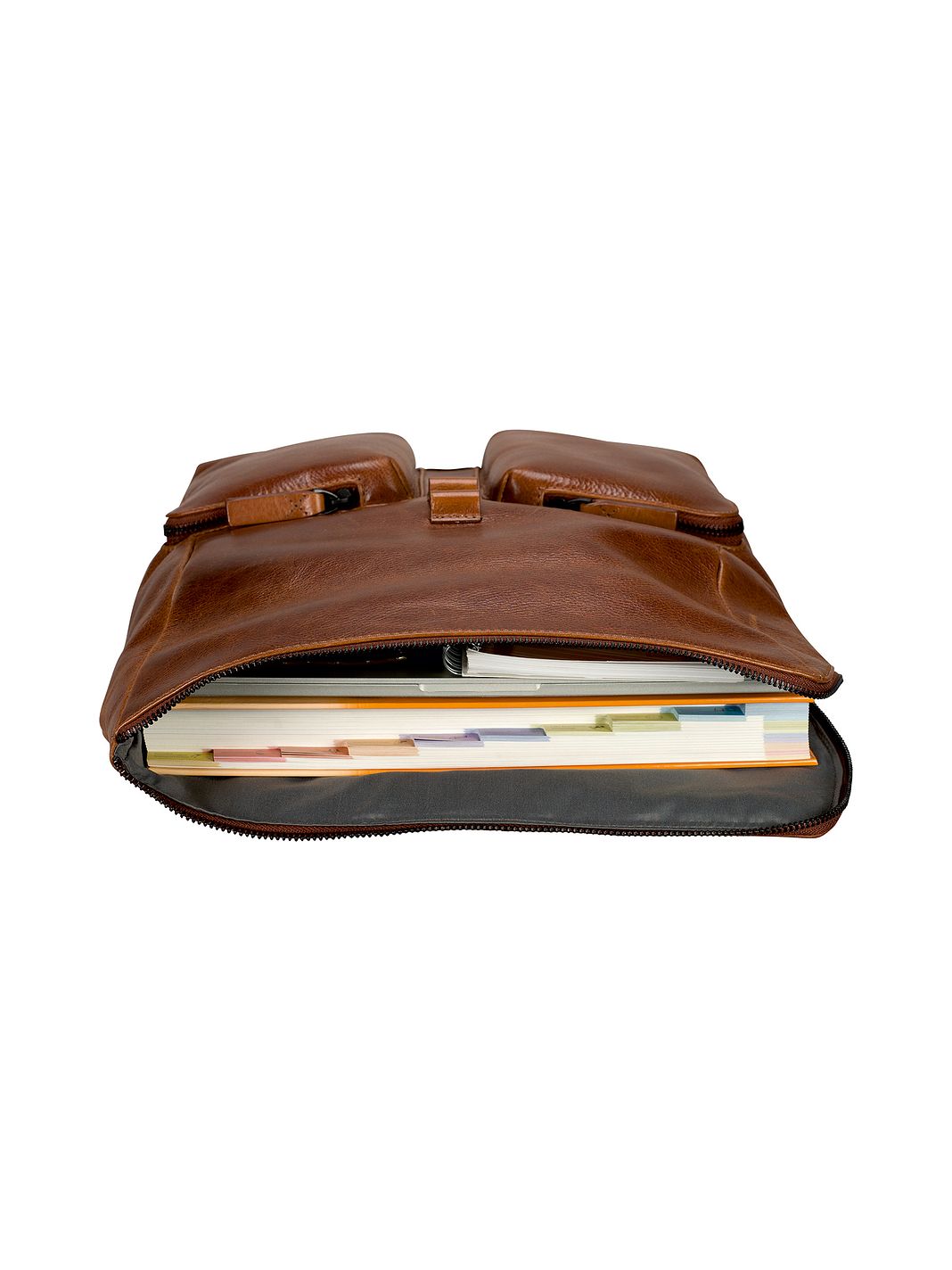 Leonhard Heyden Porto Borsa a tracolla Vera Pelle 32 cm Leonhard Heyden Porto Borsa a tracolla Vera Pelle 32 cm