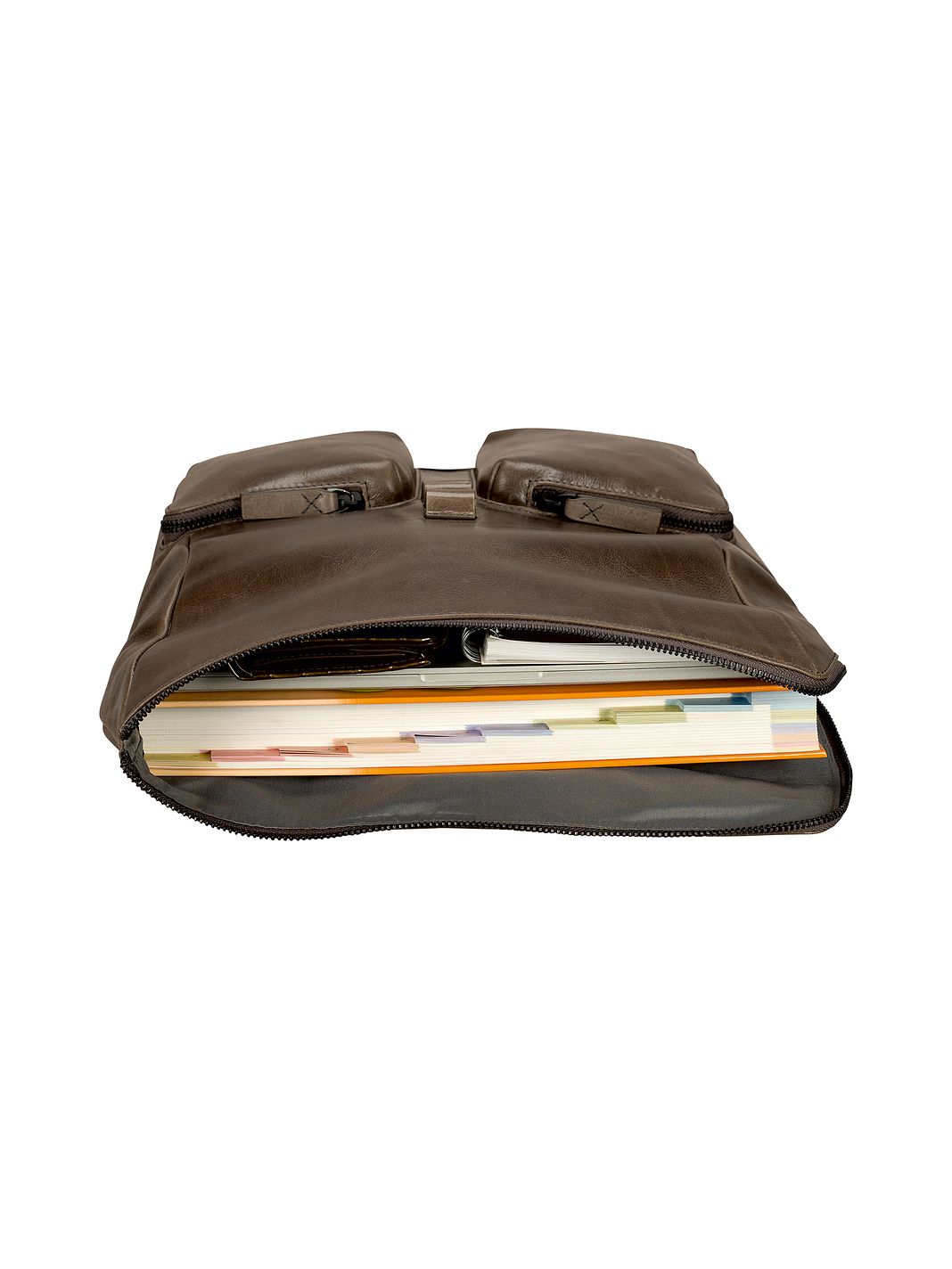 Leonhard Heyden Porto Borsa a tracolla Vera Pelle 32 cm Leonhard Heyden Porto Borsa a tracolla Vera Pelle 32 cm