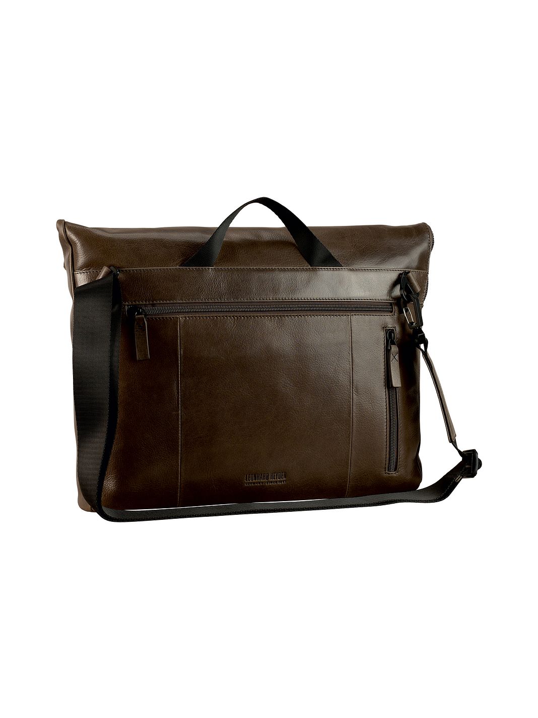 Leonhard Heyden Porto Messaggero Vera Pelle 38 cm