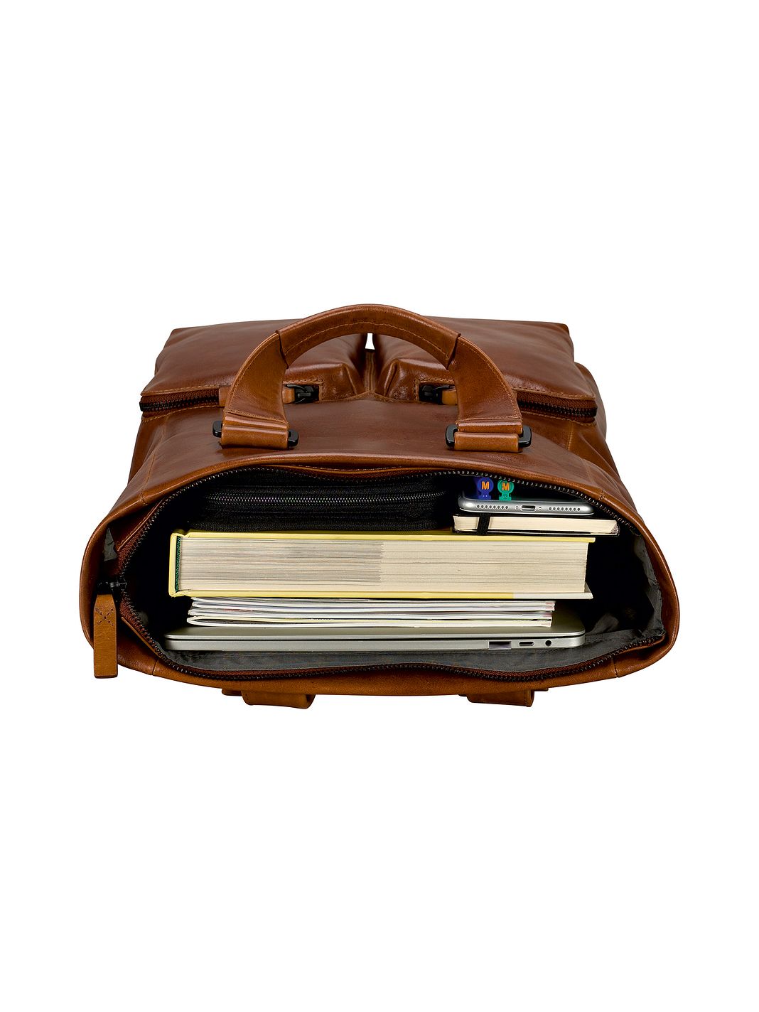 Leonhard Heyden Porto Business-ryggsäck Läder 40 cm Leonhard Heyden Porto Business-ryggsäck Läder 40 cm