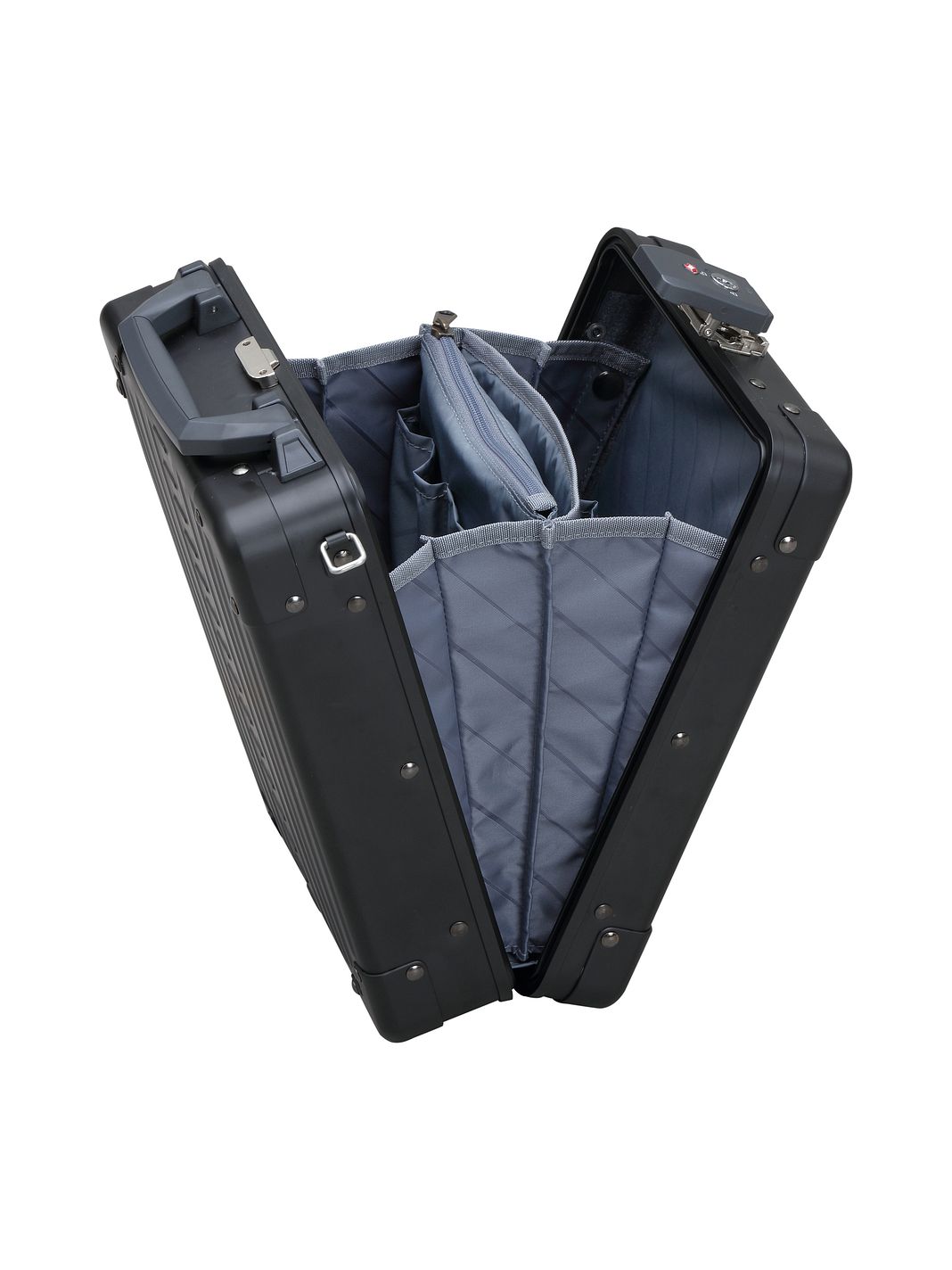 Aleon Aluminum Vertical Attachéväska 24 cm Laptopfack
