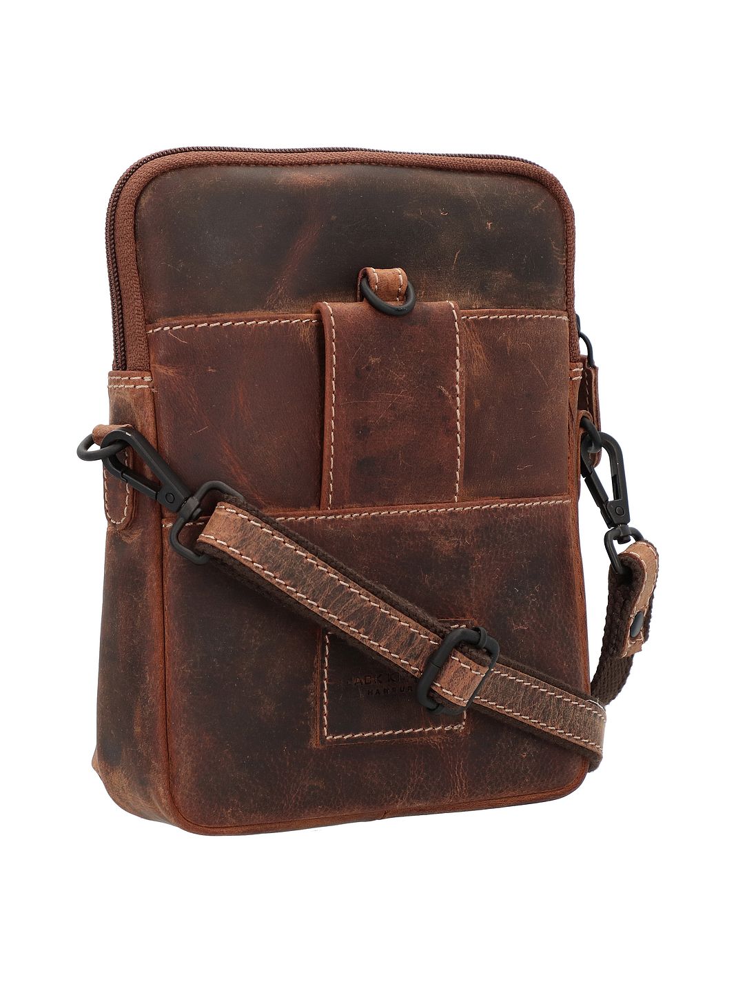 Jack Kinsky Baltimore Borsa a tracolla Vera Pelle 16 cm Jack Kinsky Baltimore Borsa a tracolla Vera Pelle 16 cm