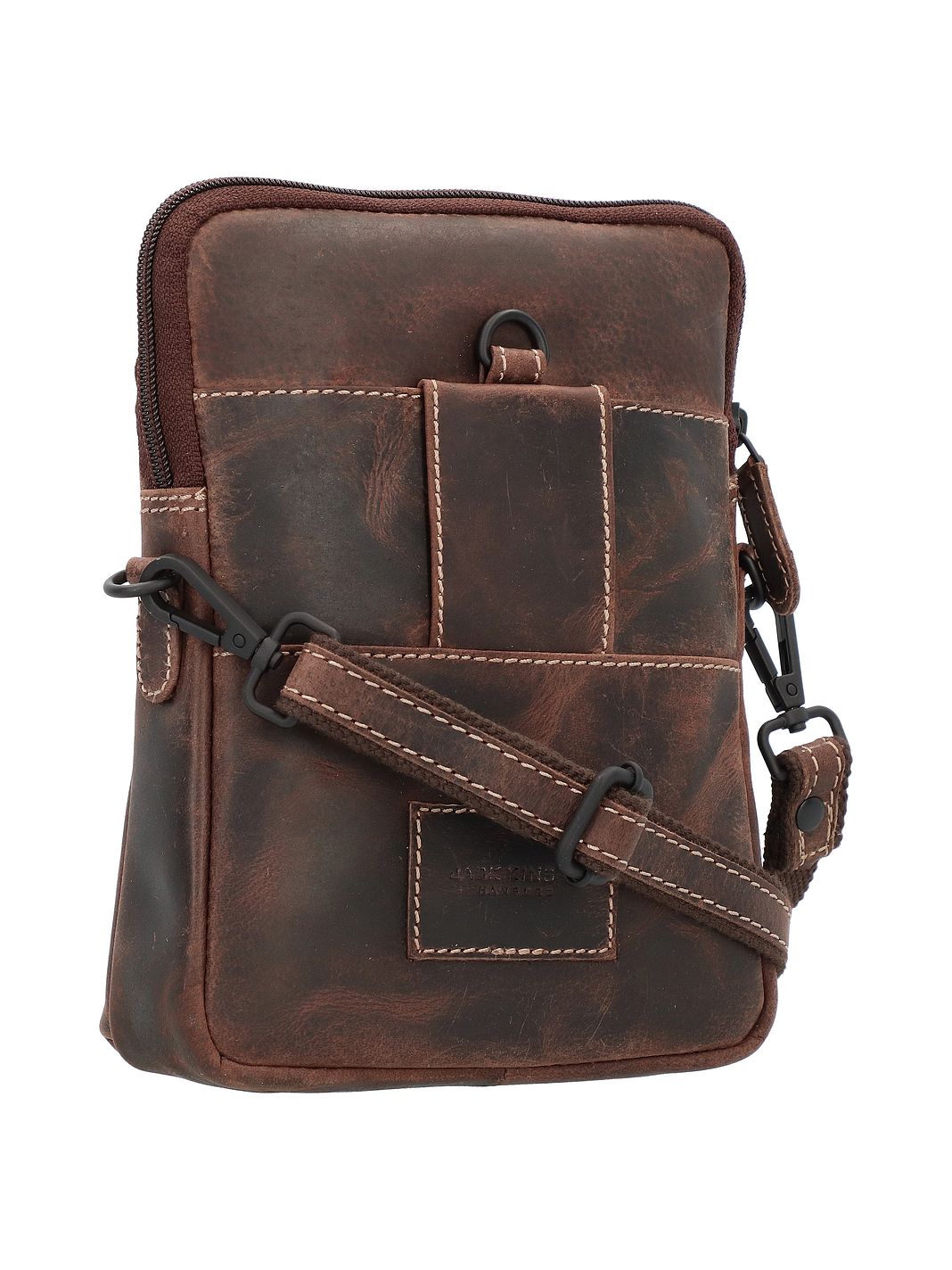Jack Kinsky Baltimore Borsa a tracolla Vera Pelle 16 cm Jack Kinsky Baltimore Borsa a tracolla Vera Pelle 16 cm