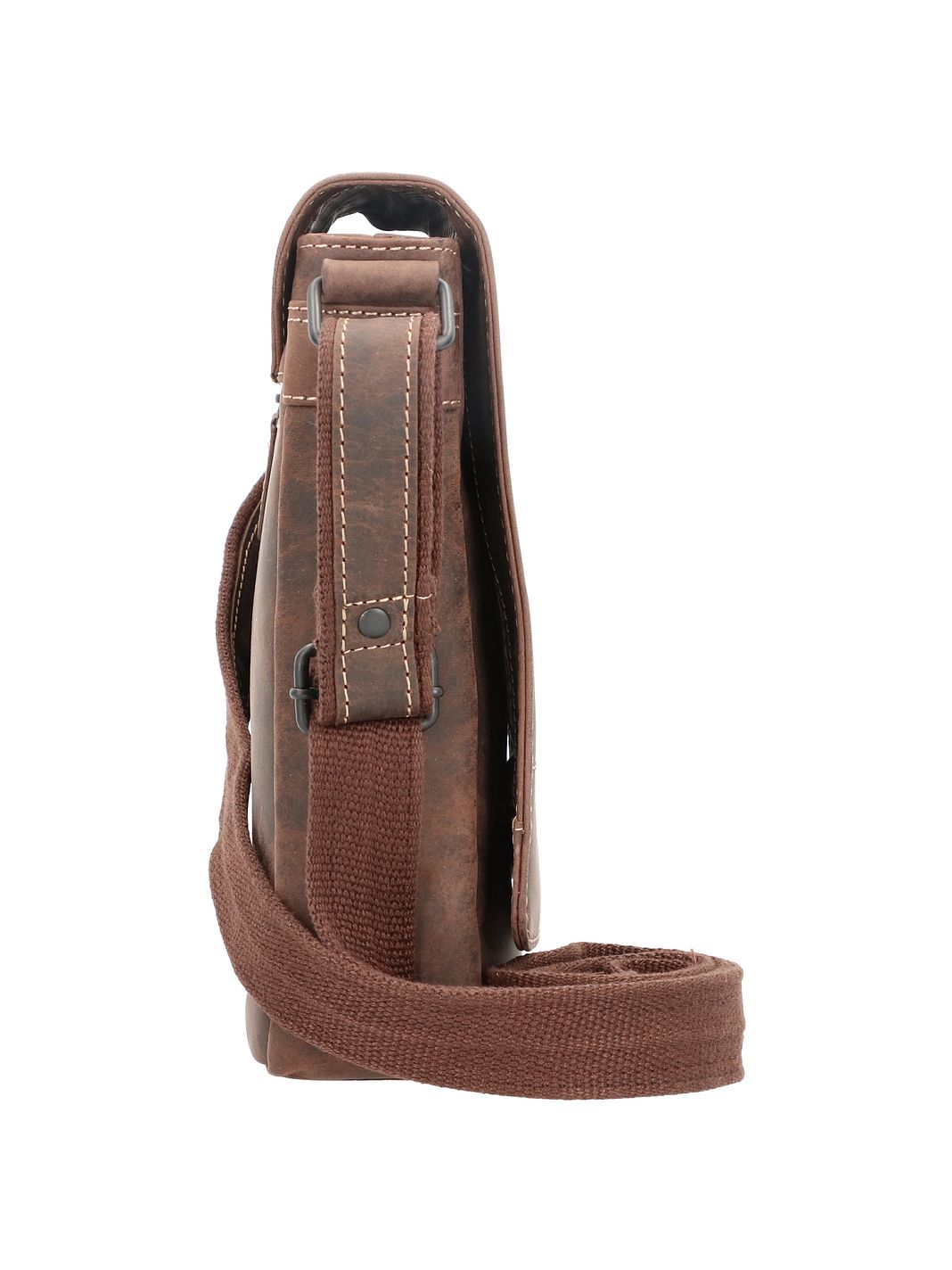 Jack Kinsky Baltimore Borsa a tracolla Vera Pelle 19 cm