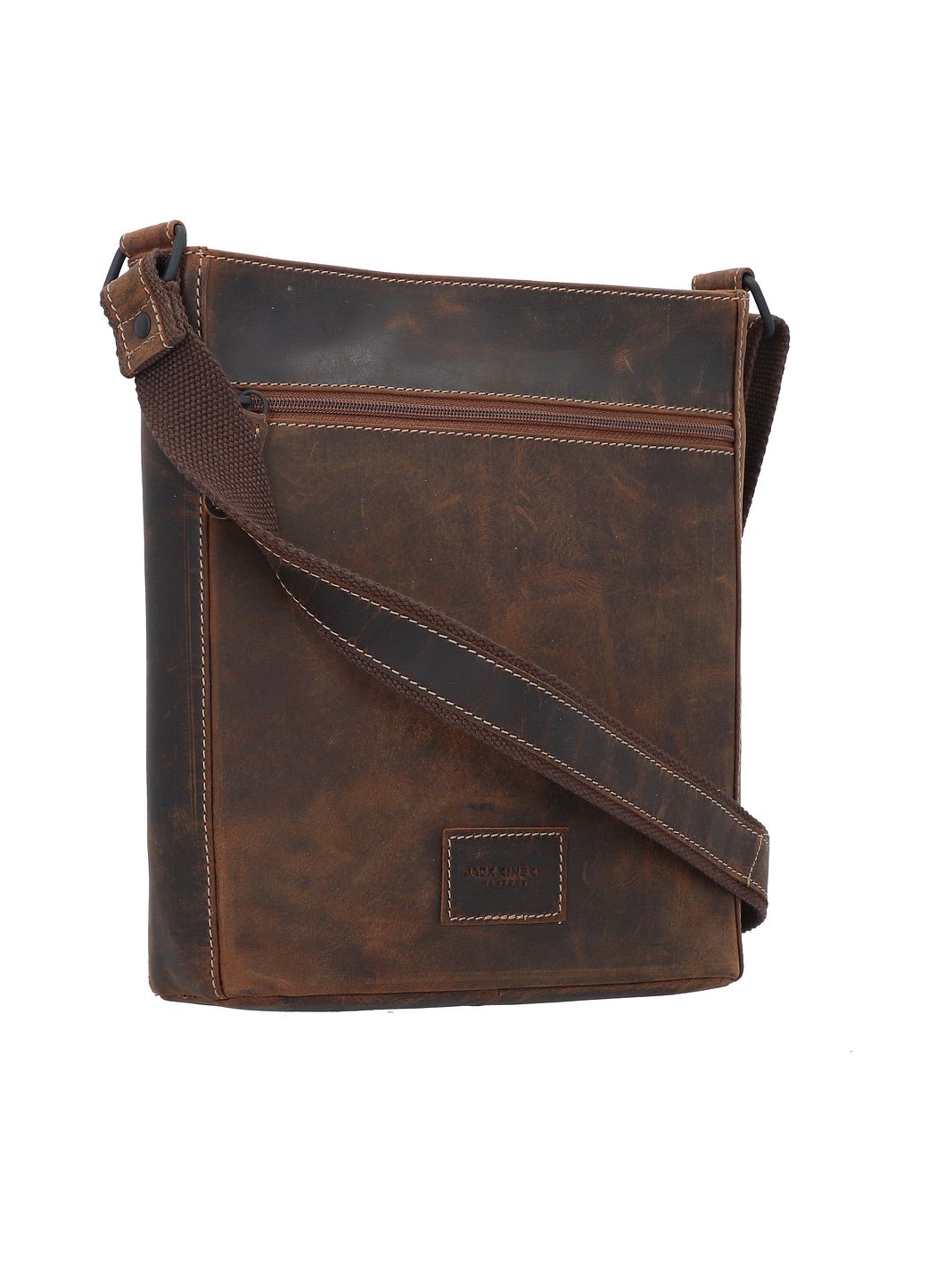 Jack Kinsky Baltimore 30 Borsa a tracolla Vera Pelle 30 cm Jack Kinsky Baltimore 30 Borsa a tracolla Vera Pelle 30 cm