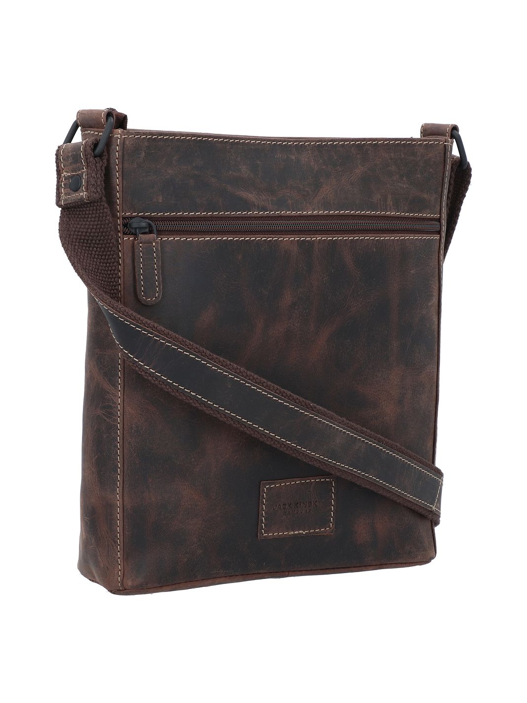 Jack Kinsky Baltimore 30 Borsa a tracolla Vera Pelle 30 cm Jack Kinsky Baltimore 30 Borsa a tracolla Vera Pelle 30 cm