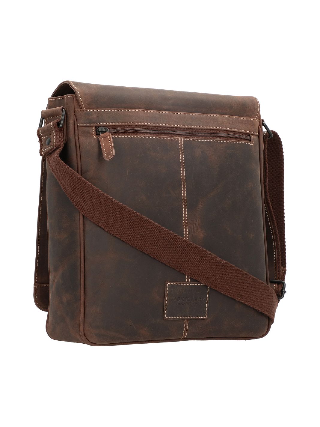 Jack Kinsky Baltimore Borsa a tracolla Vera Pelle 28 cm Jack Kinsky Baltimore Borsa a tracolla Vera Pelle 28 cm