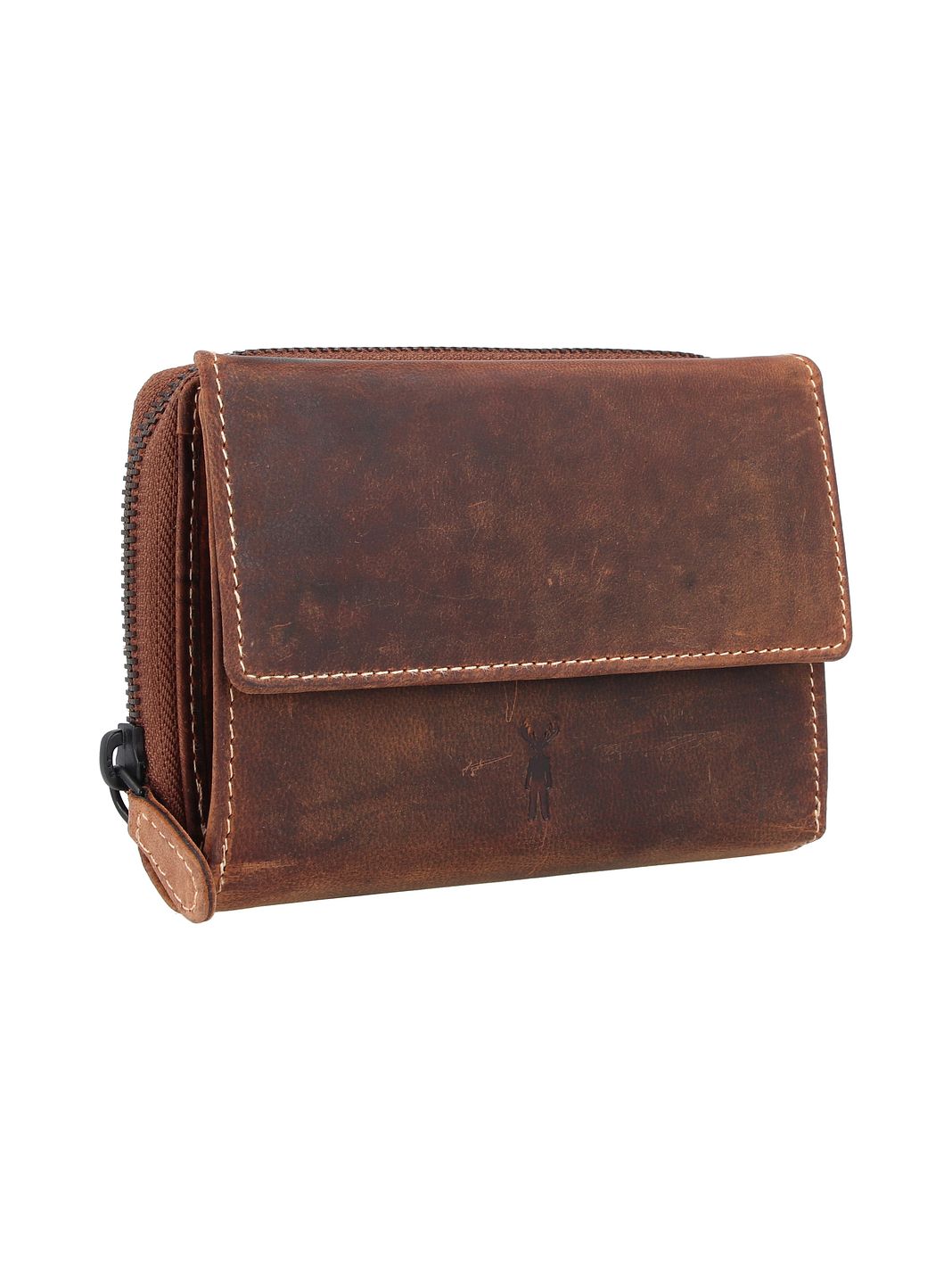 Jack Kinsky Baltimore Portafoglio Protezione RFID Vera Pelle 14 cm Jack Kinsky Baltimore Portafoglio Protezione RFID Vera Pelle 14 cm