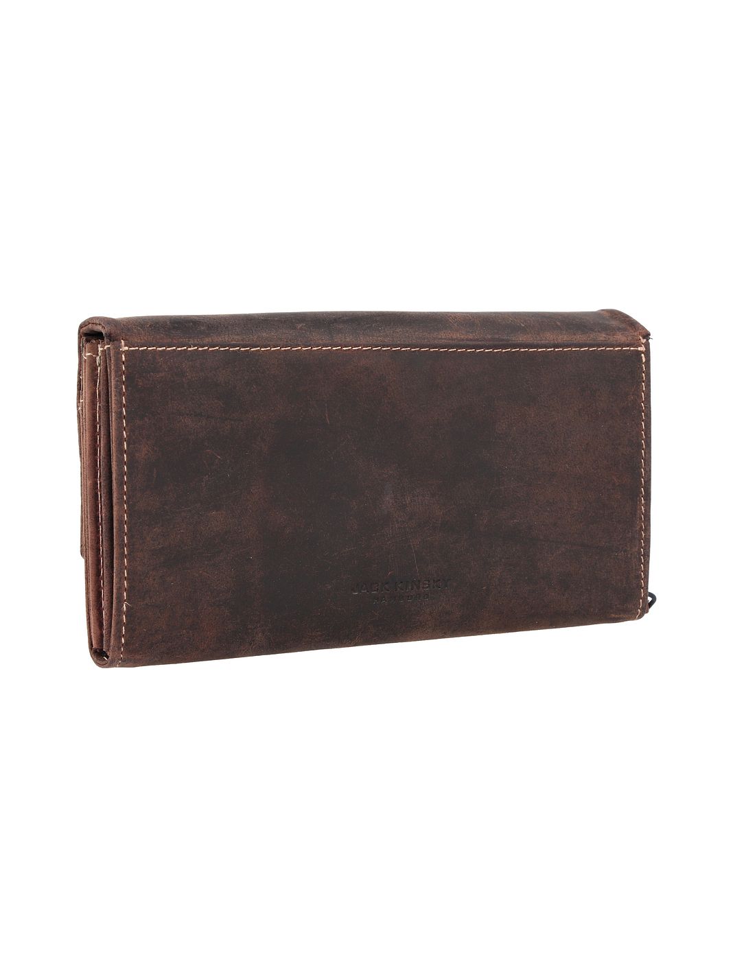 Jack Kinsky Baltimore Portafoglio Vera Pelle 30 cm