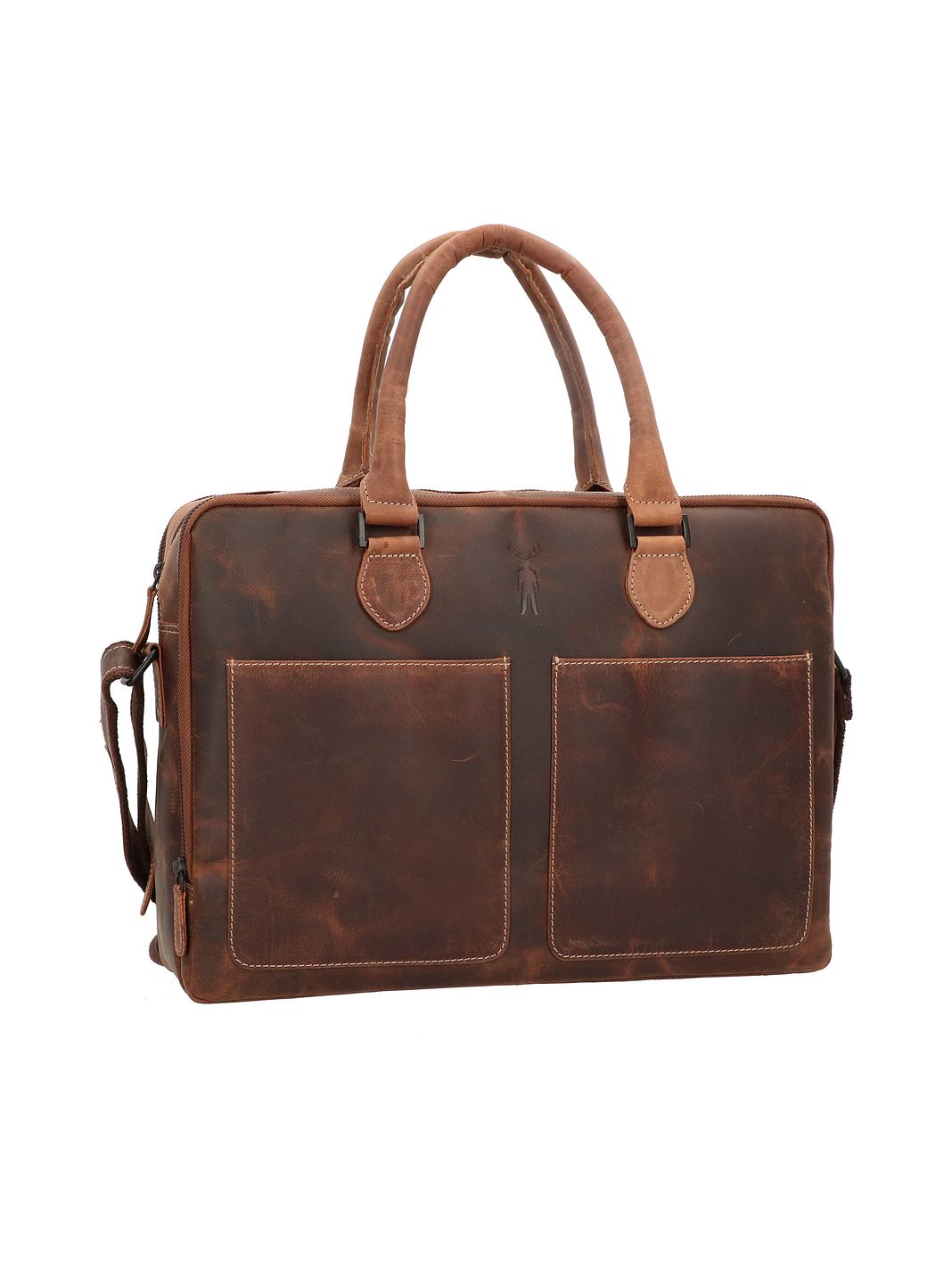 Jack Kinsky Baltimore Valigetta Vera Pelle 39 cm Jack Kinsky Baltimore Valigetta Vera Pelle 39 cm
