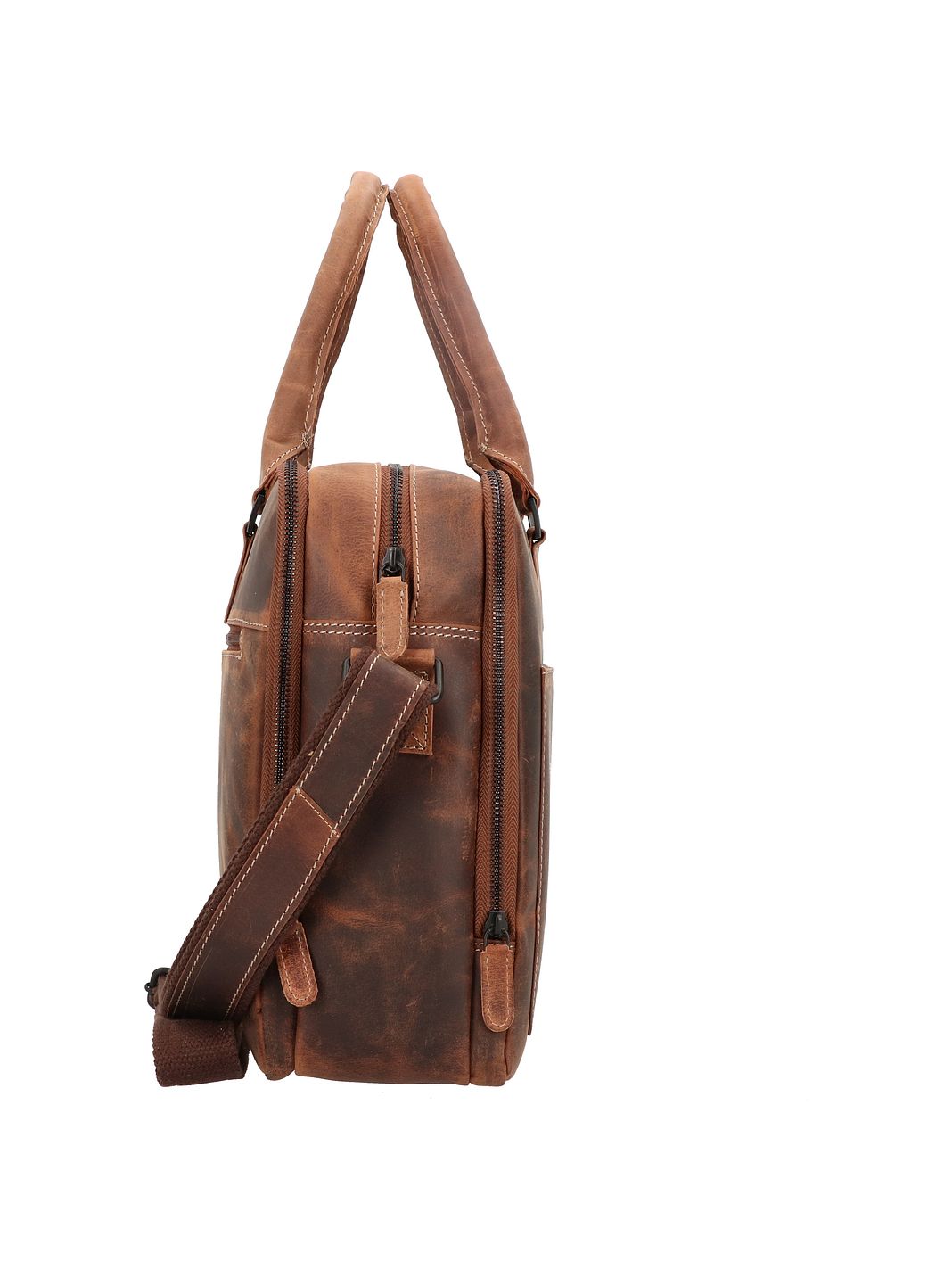 Jack Kinsky Baltimore Valigetta Vera Pelle 39 cm Jack Kinsky Baltimore Valigetta Vera Pelle 39 cm