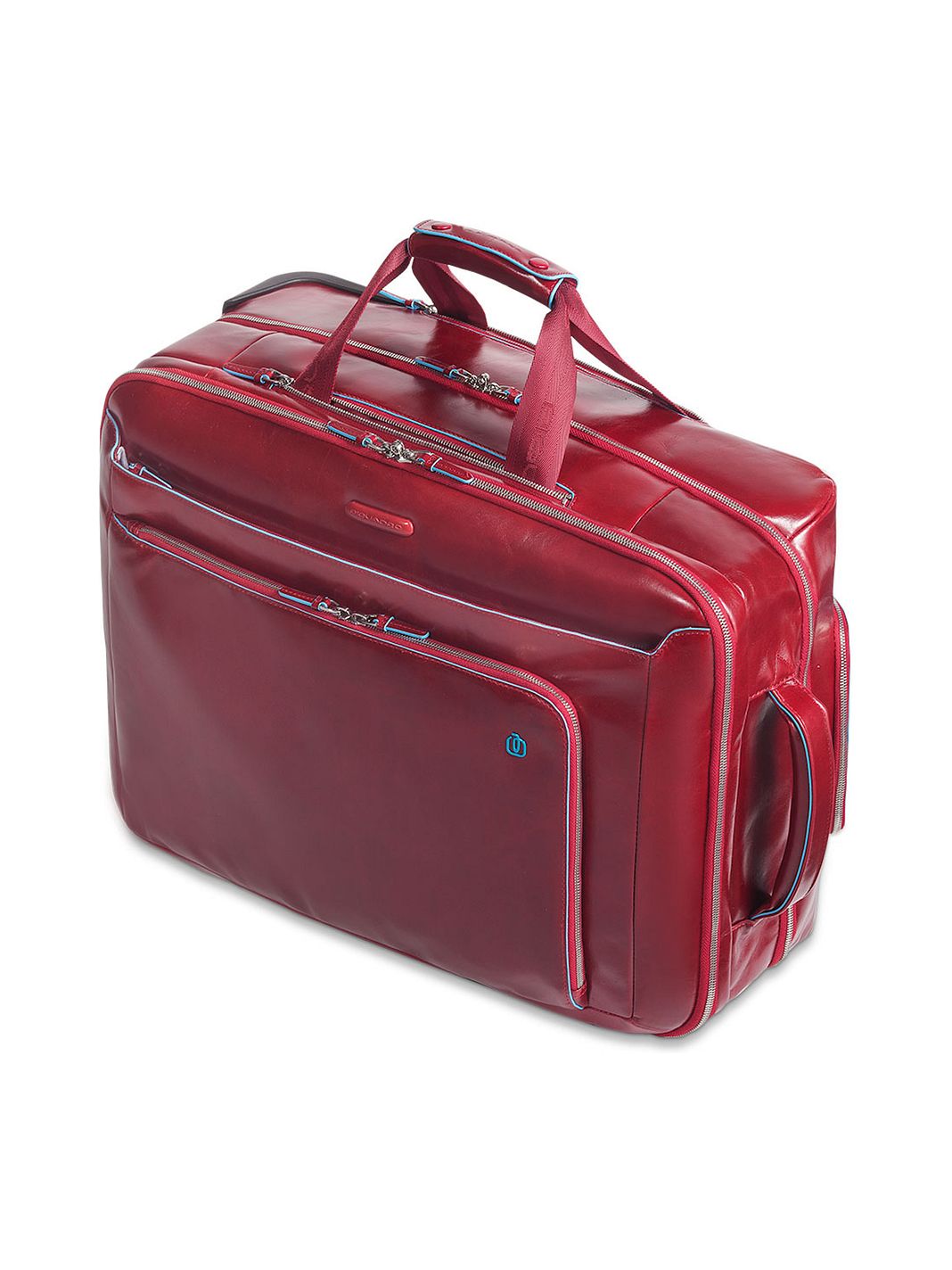 Piquadro Blue Square 2-pyöräinen Business-vetolaukku Nahka 51 cm Kannettavan tietokoneen taskun syvyys Piquadro Blue Square 2-pyöräinen Business-vetolaukku Nahka 51 cm Kannettavan tietokoneen taskun syvyys