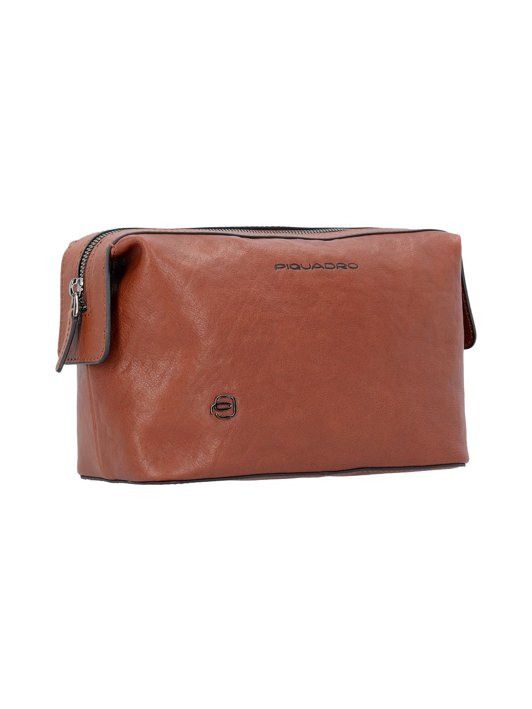 Piquadro Black Square Borsa da toilette Vera Pelle 23 cm Piquadro Black Square Borsa da toilette Vera Pelle 23 cm