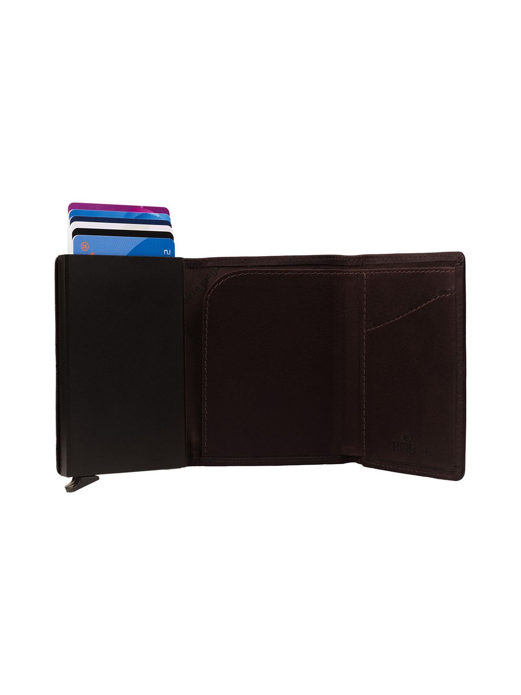 The Chesterfield Brand Lancaster Custodia per carta di credito Protezione RFID Vera Pelle 7 cm