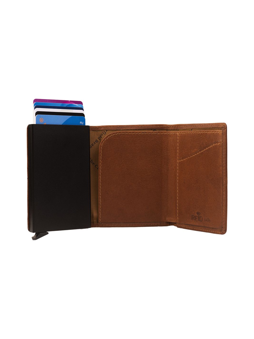 The Chesterfield Brand Lancaster Custodia per carta di credito Protezione RFID Vera Pelle 7 cm