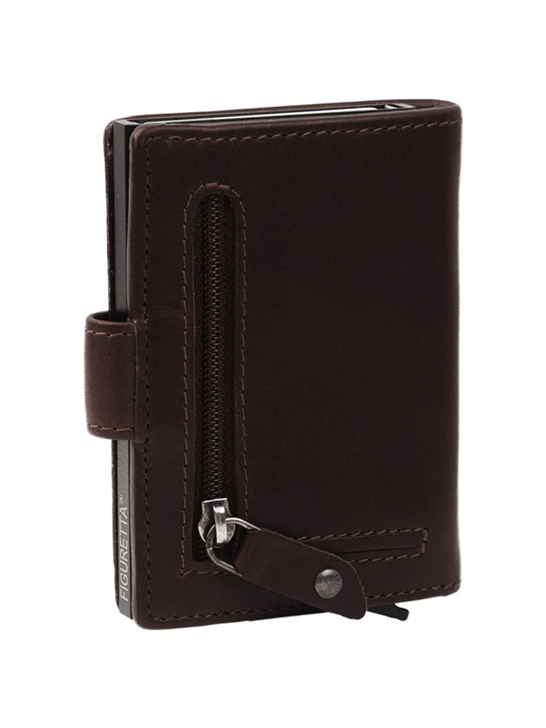 The Chesterfield Brand Loughton Custodia per carta di credito Protezione RFID Vera Pelle 7 cm