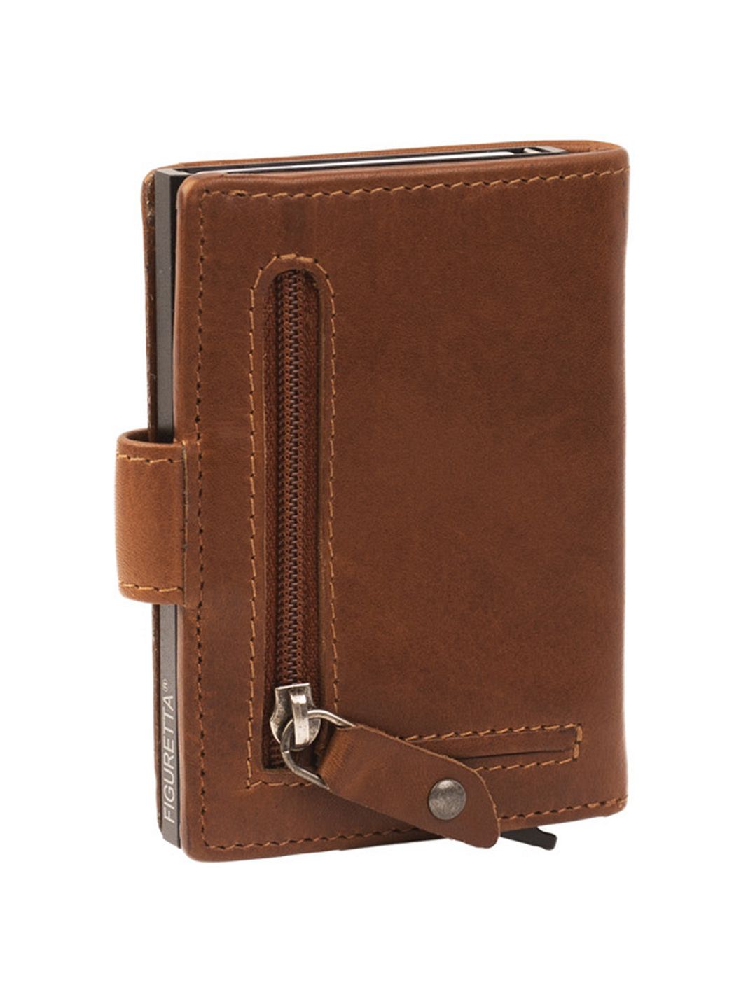 The Chesterfield Brand Loughton Custodia per carta di credito Protezione RFID Vera Pelle 7 cm