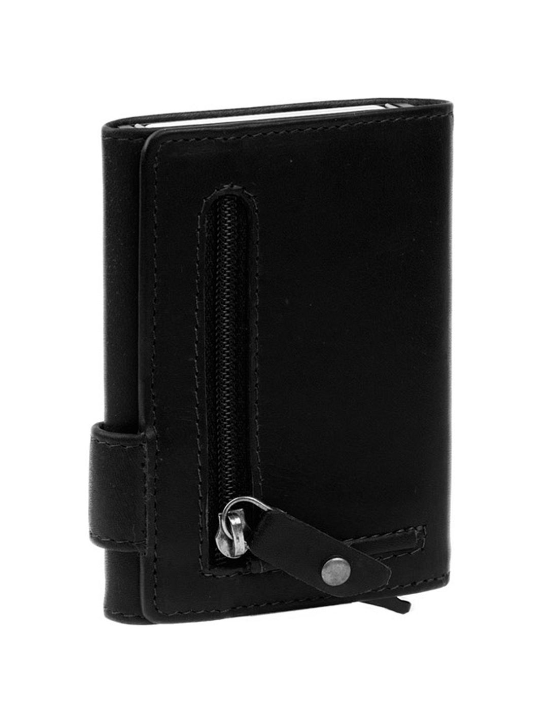 The Chesterfield Brand Leicester Custodia per carta di credito Protezione RFID Vera Pelle 7 cm